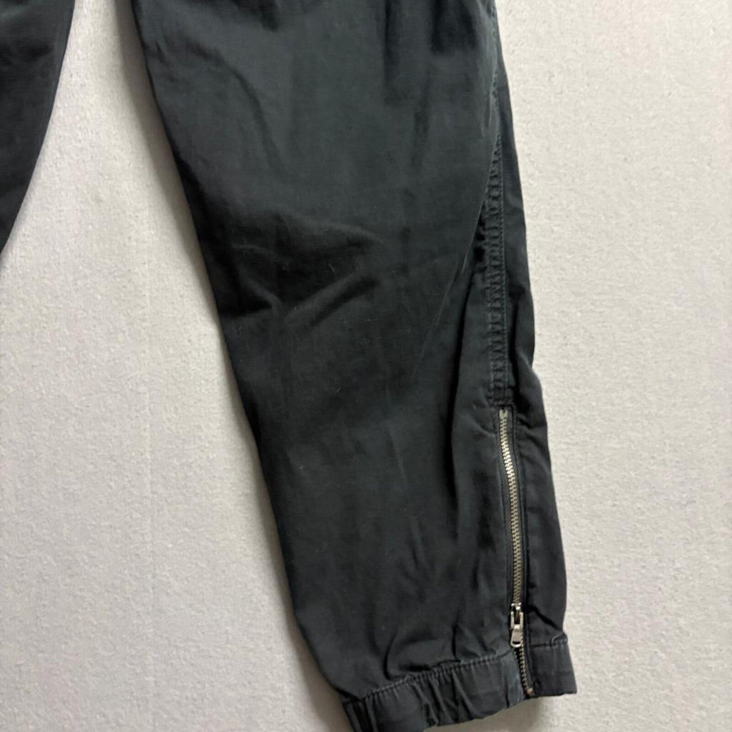 Sonoma Goods For Life Womens Large Black Utility Jogger Pants Cargo Pockets