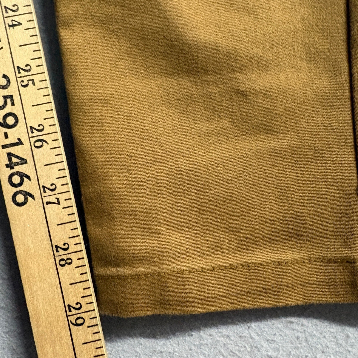Hudson and Barrow NYC Mens Slim Stretch Pants 30x30 Brown Chino 5-Pocket