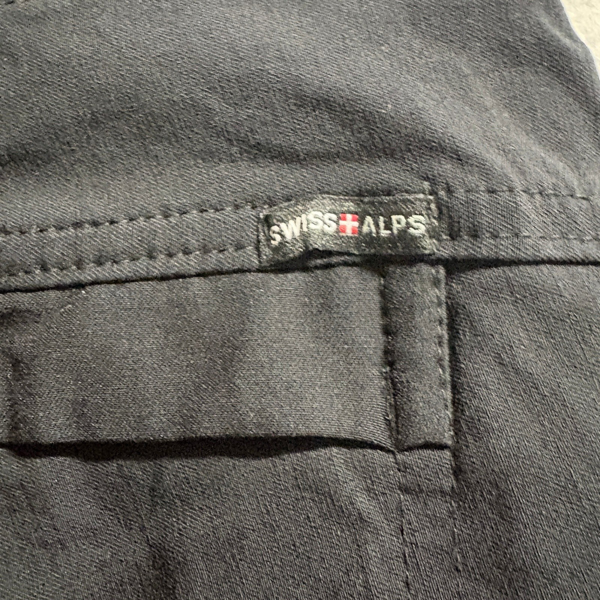 Swiss Alps Womens Pants Medium Black Hiking Outdoor Stretch Cargo Pockets