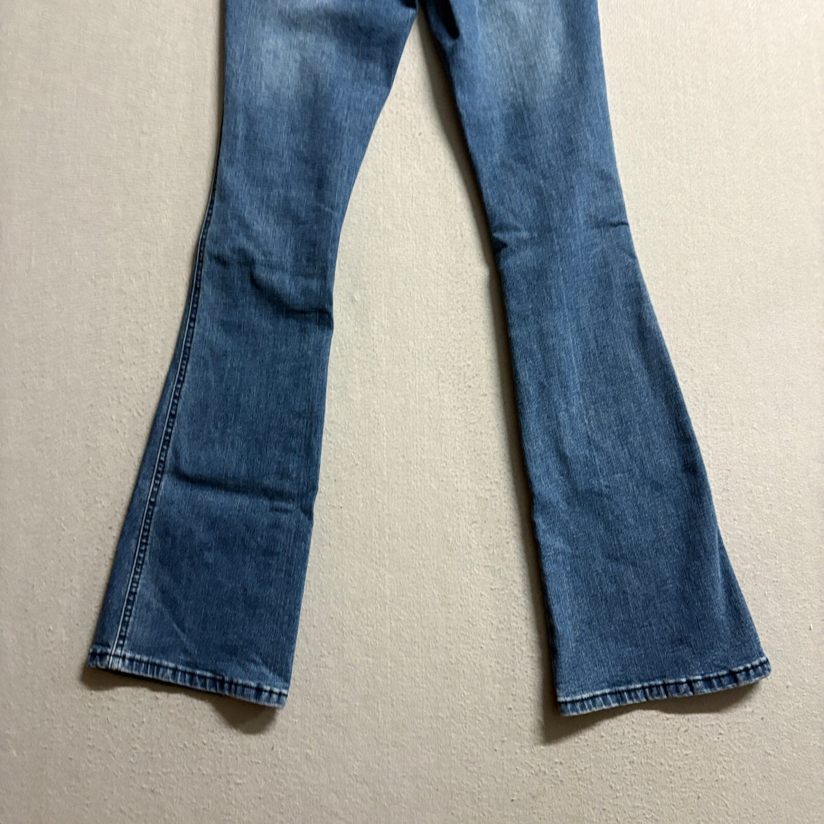 Rise Supply Co Flare Jeans Womens Size 5 Medium Wash Stretch Denim High Rise