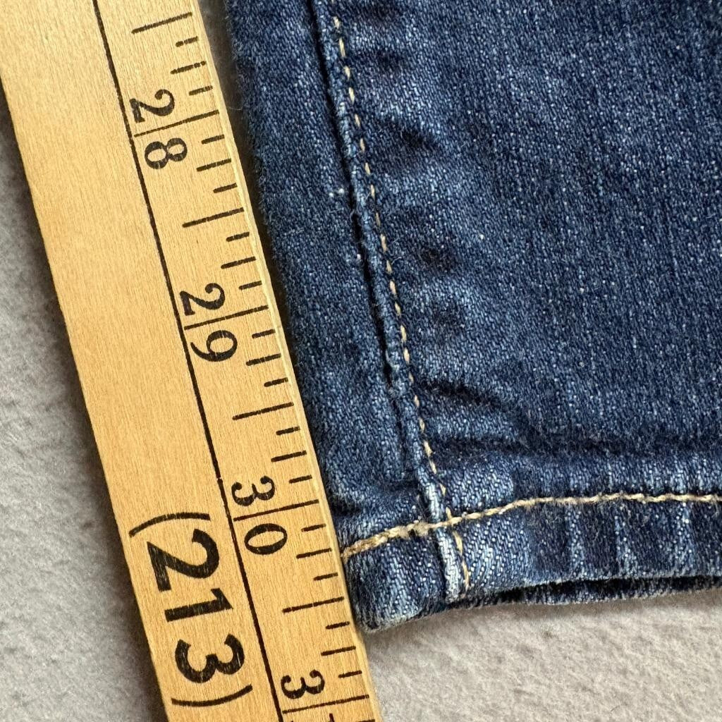 Eddie Bauer Modern Slim Jeans Womens Size 10 Medium Wash Blue Denim Stretch