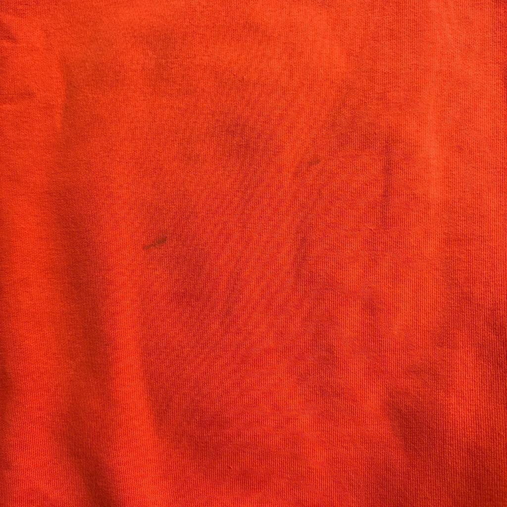 Carhartt WIP Chase Sweatshirt Mens Large Orange Crewneck Pullover Fleece