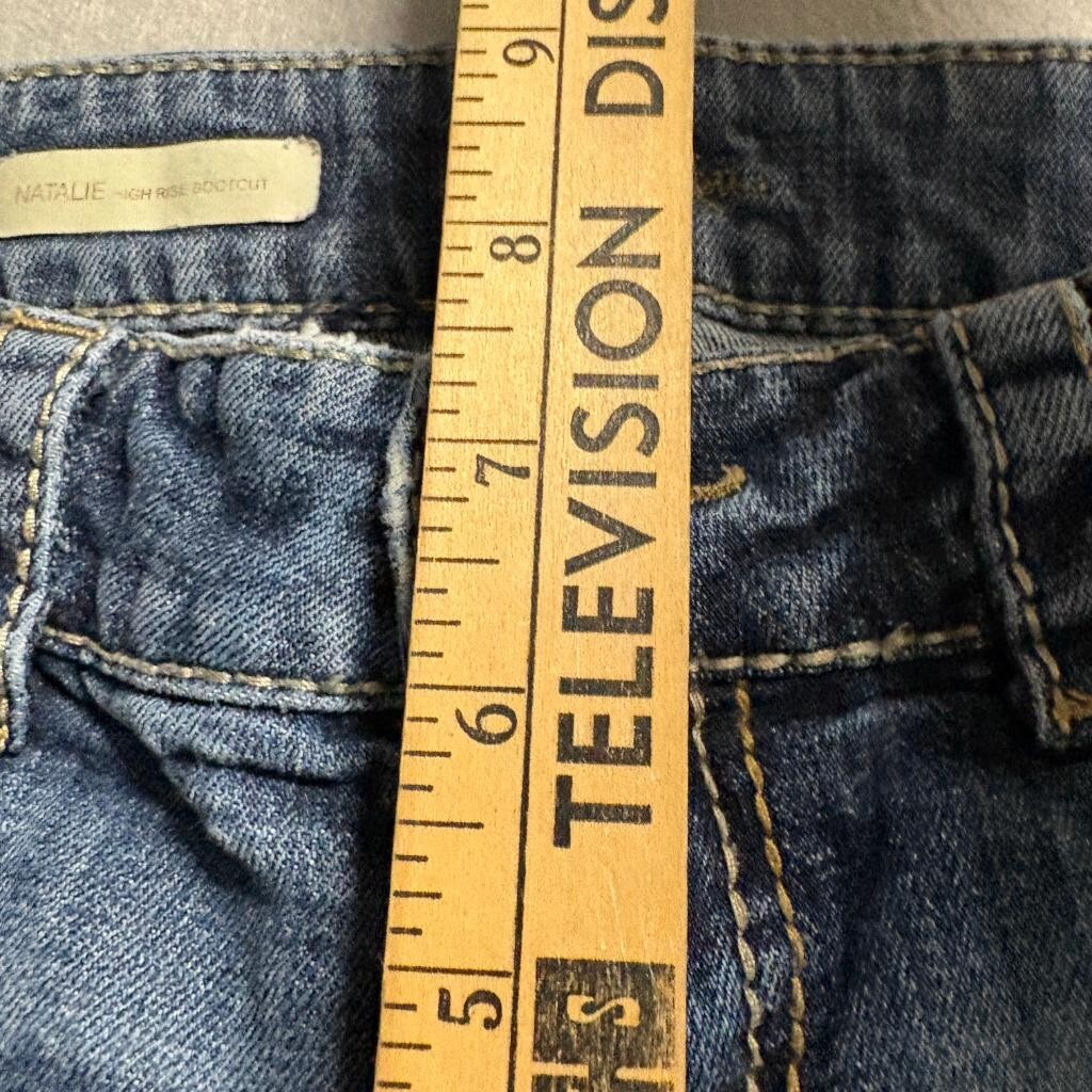 Kut from the Kloth Natalie High Rise Bootcut Jeans Womens Size 6 Blue Stretch