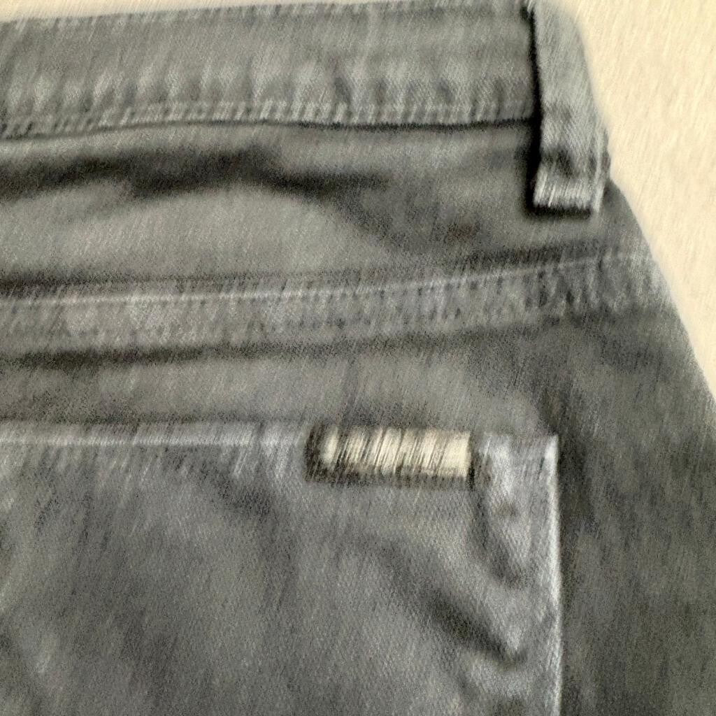 Hudson Nico Super Skinny Midrise Jeans Womens 29 Gray Denim Stretch