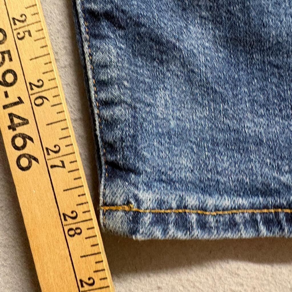 American Eagle Slim Straight Flex Jeans Mens 40x30 Blue Denim Stretch Pants