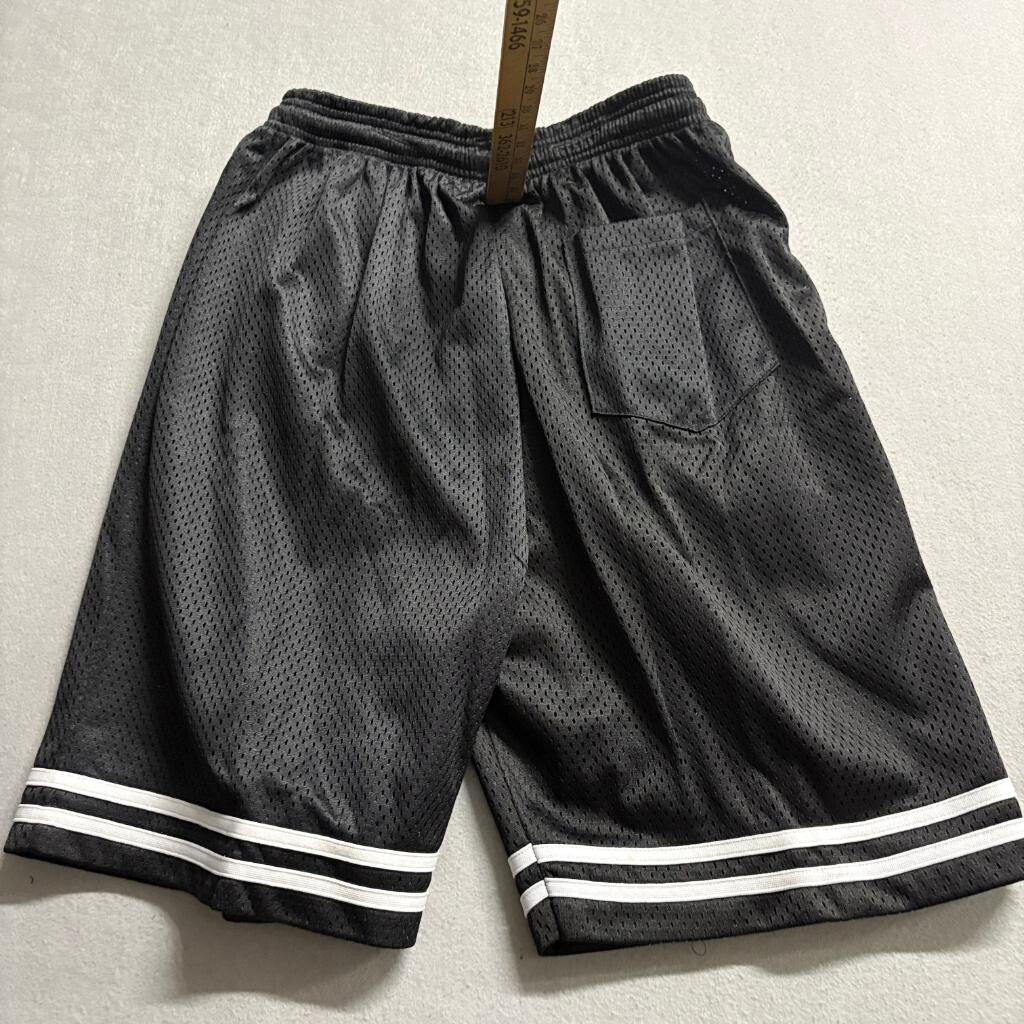 Vintage Nike Mesh Baseball Jersey and Shorts Set Mens Large Black White 90s Y2K