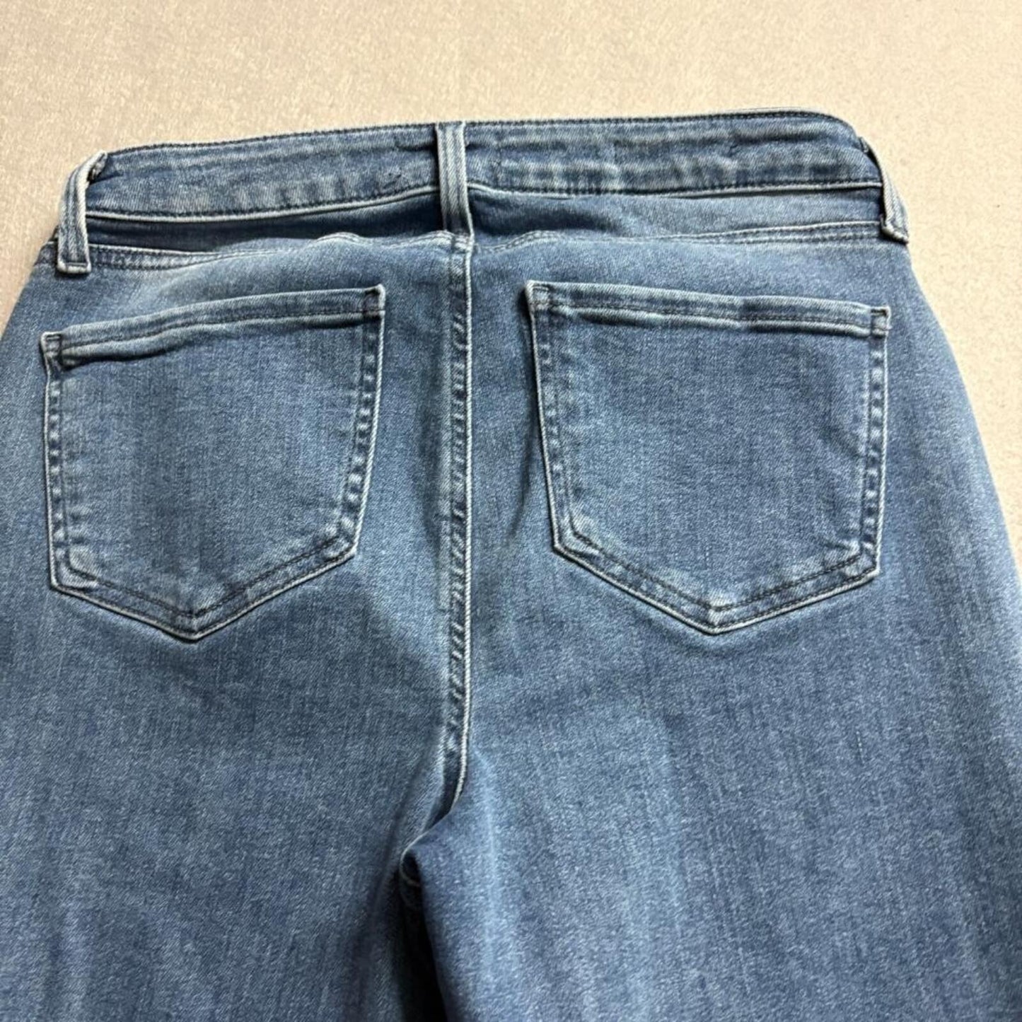 NYDJ Sheri Slim Jeans Womens Size 2 Blue Denim Stretch High Rise Pants