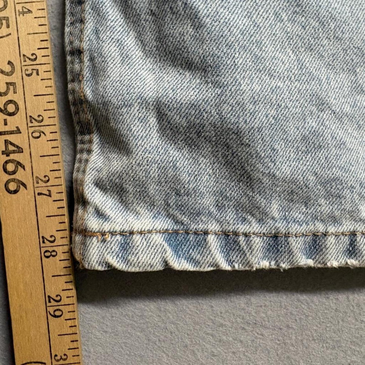 No Boundaries Super High Rise Straight Jeans Womens 17 Light Wash Distressed