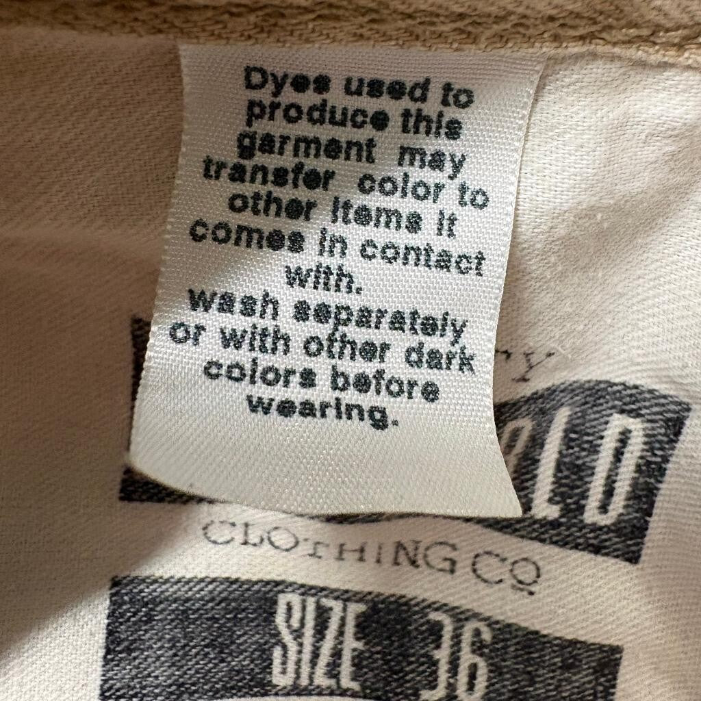 Freeworld Night Train Regular Fit Pants Mens 36x31 Khaki Brown Cotton Chino