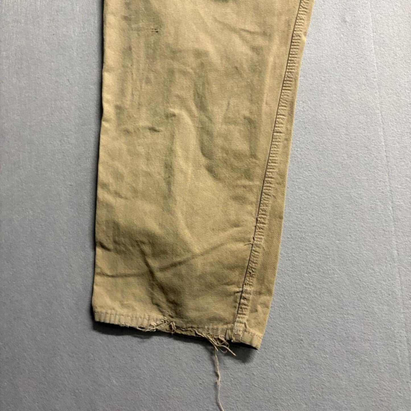 Tyndale FRMC Flame Resistant Work Pants Mens 44x29 Brown Canvas Utility Cargo