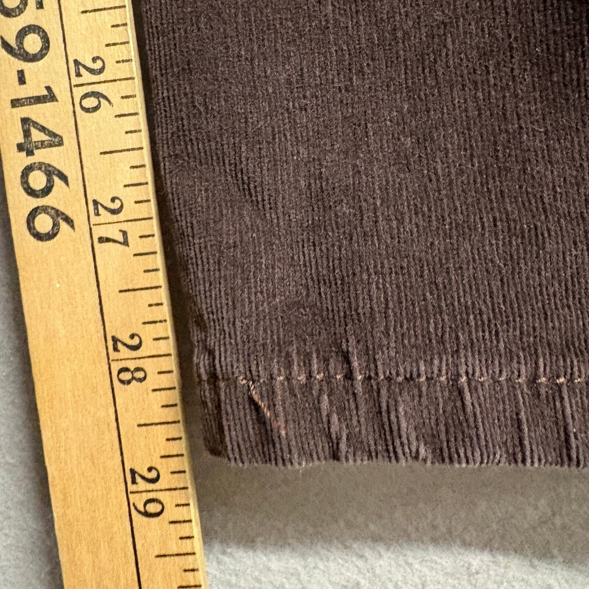Pilcro and the Letterpress Corduroy Jeans Womens 27 Brown Serif Skinny Pants