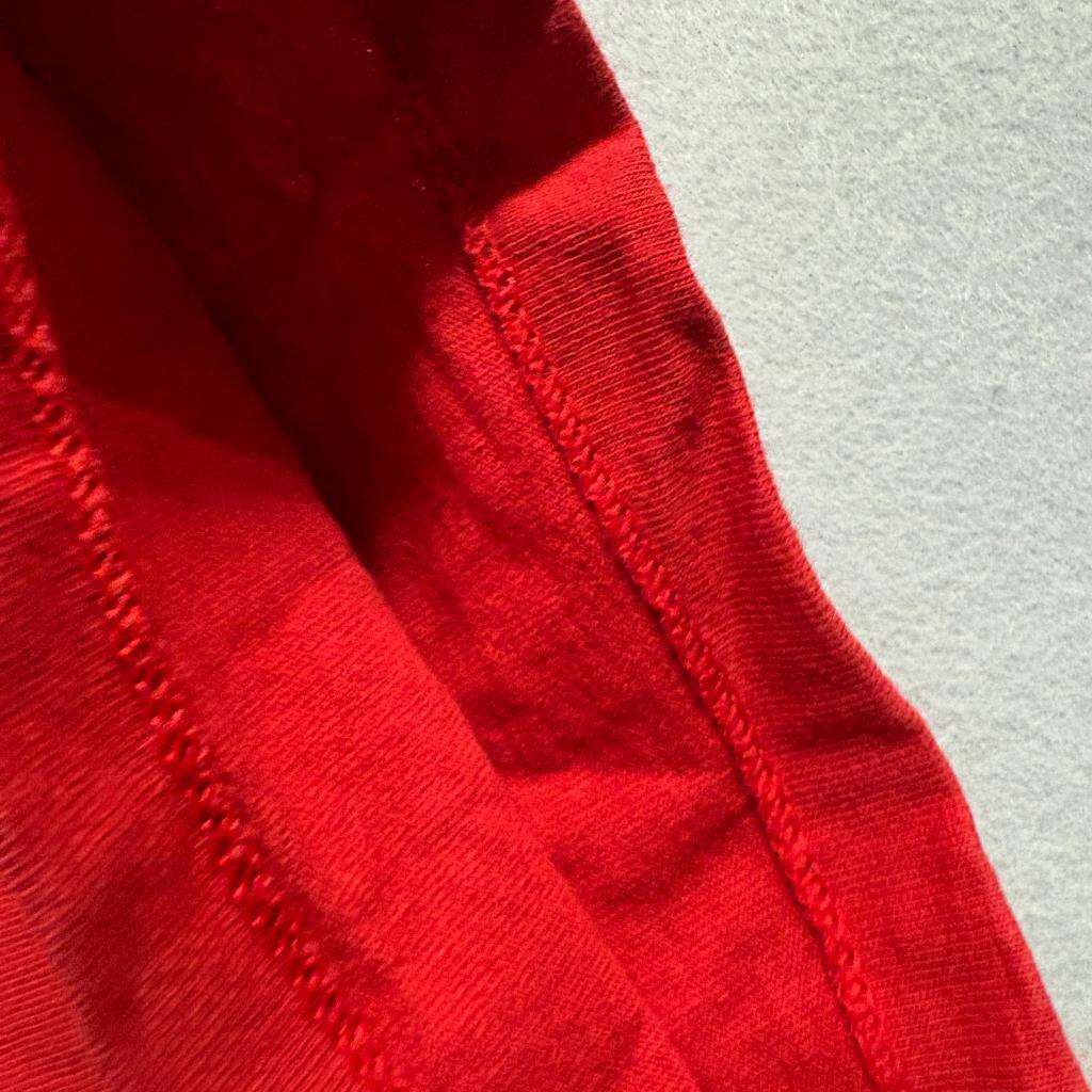 Vintage Delta Pro Weight Blank T-Shirt Mens XL Red Single Stitch Made in USA