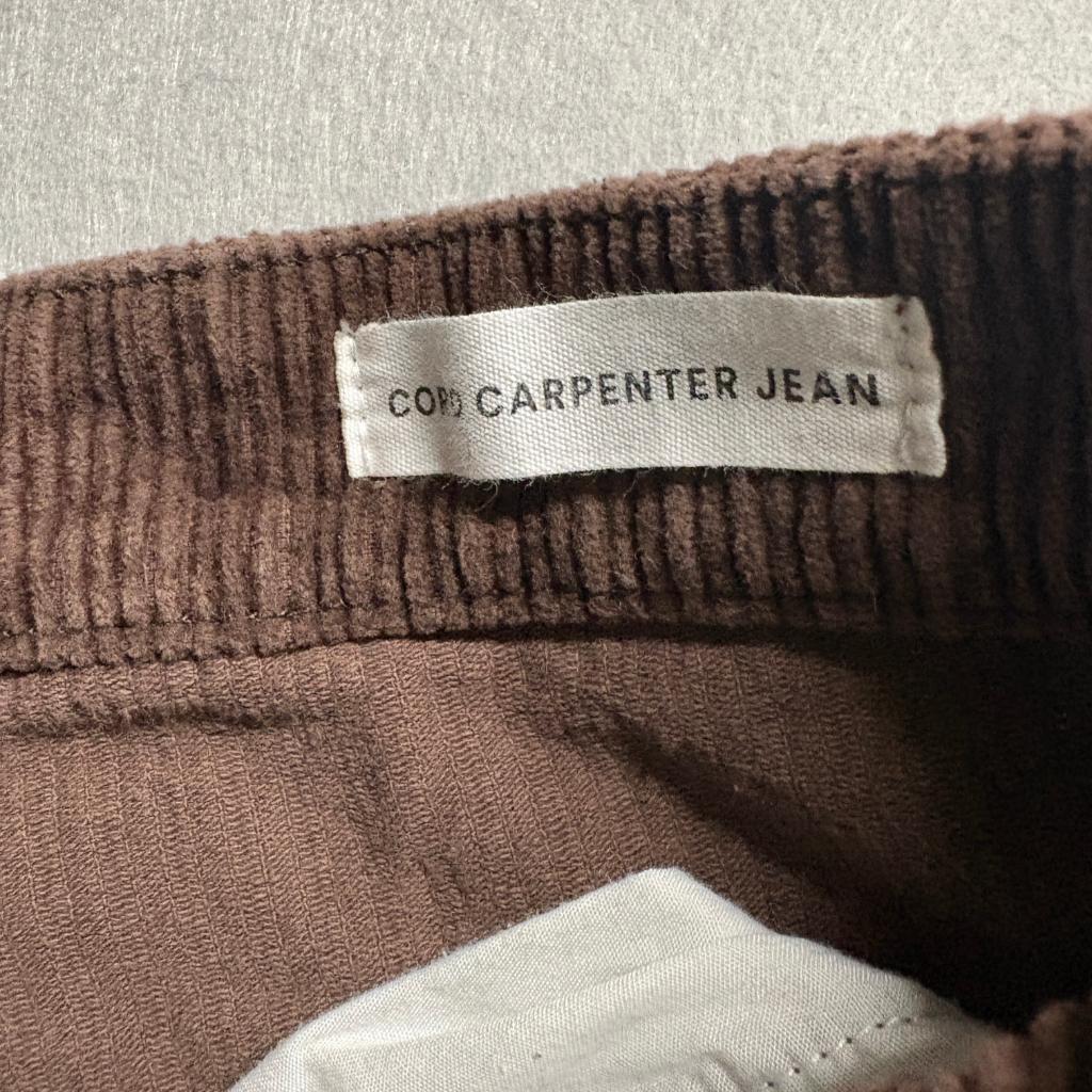 Cotton On Cord Carpenter Jean Womens Size 8 Brown Corduroy Utility Pants