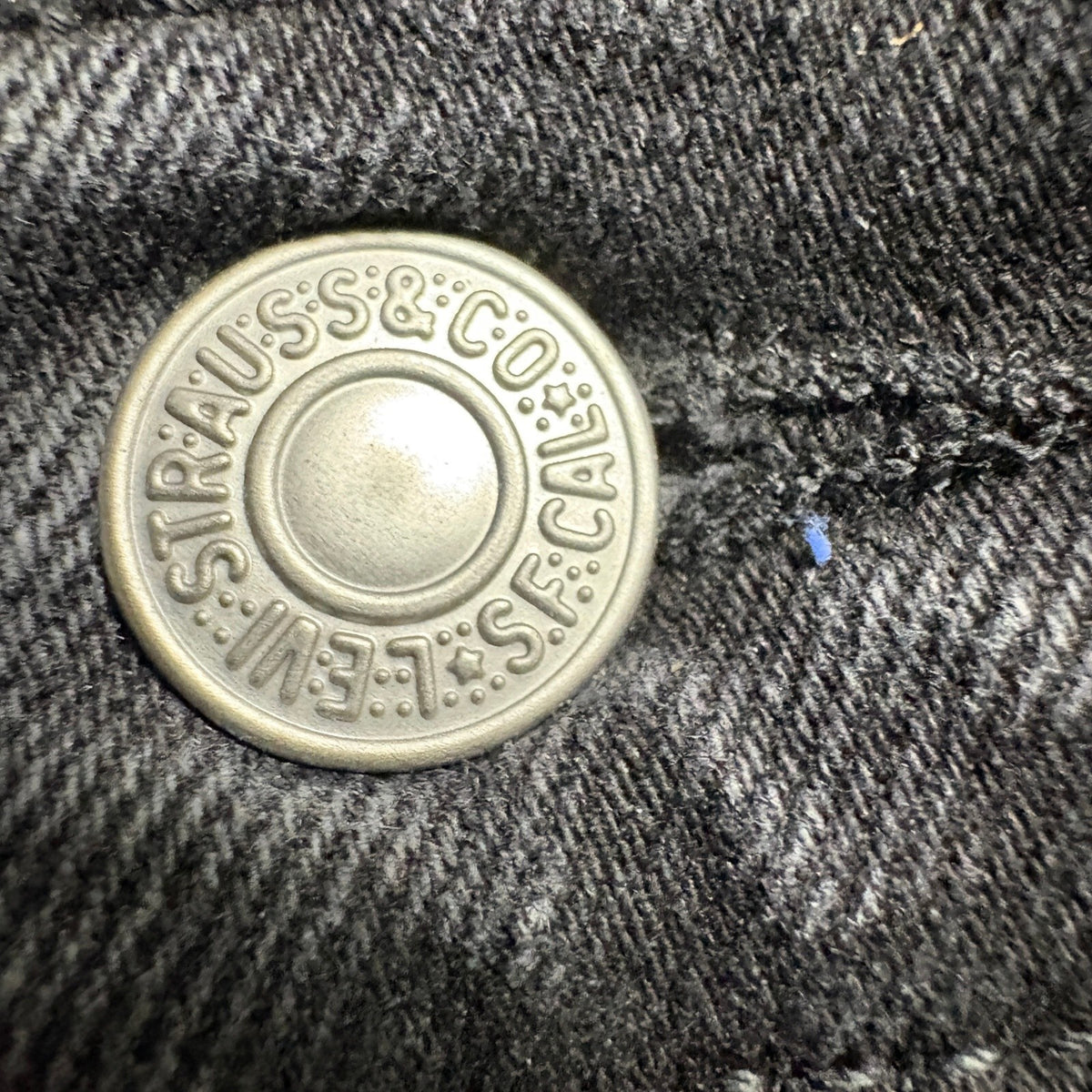 Levi's 514 Straight Fit Black Denim Jeans Mens W34 L32 Dark Wash Stretch