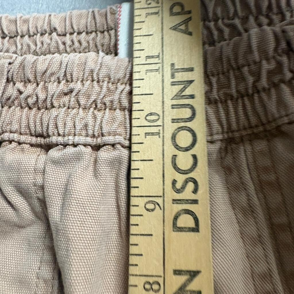 BDG Urban Outfitters Womens Medium Brown Canvas Cargo Pants Elastic Waist