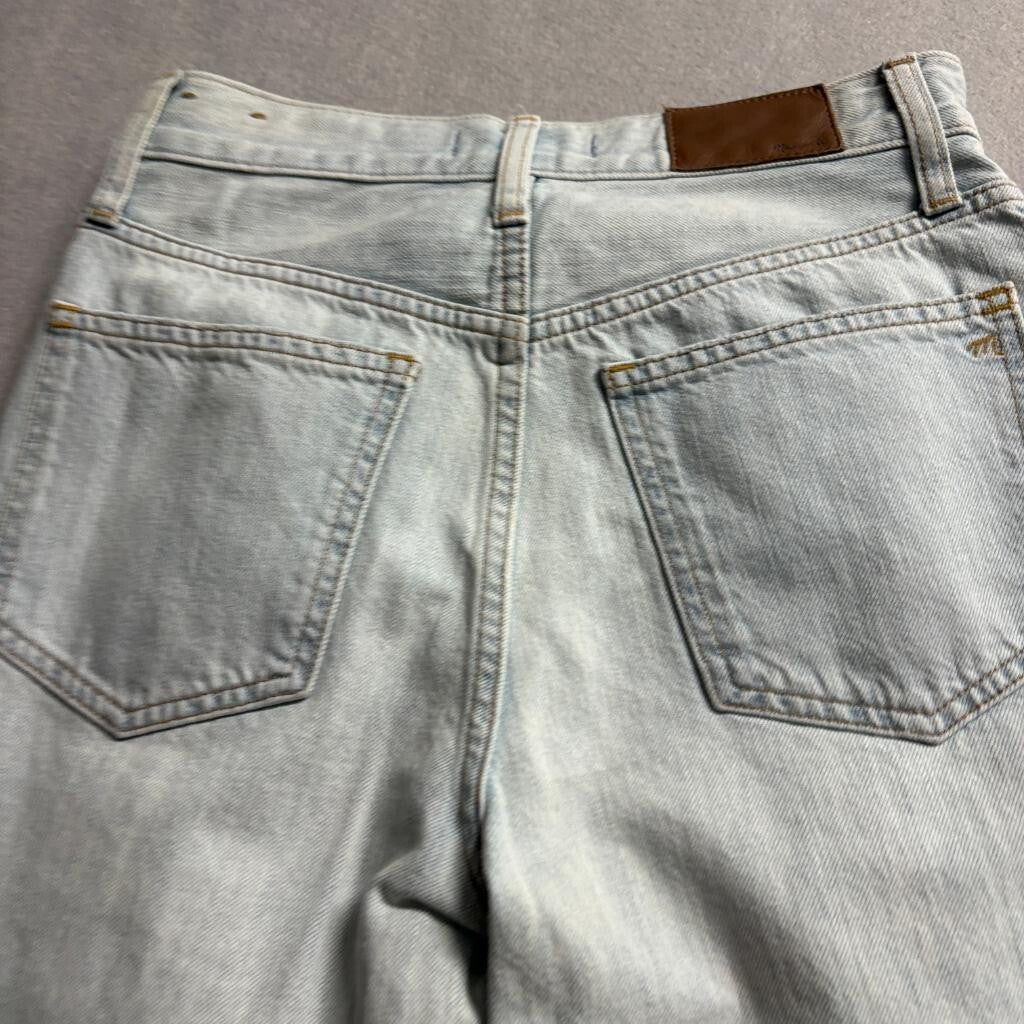 Madewell The Perfect Vintage Jean Womens Size 25 Light Wash Denim High Rise