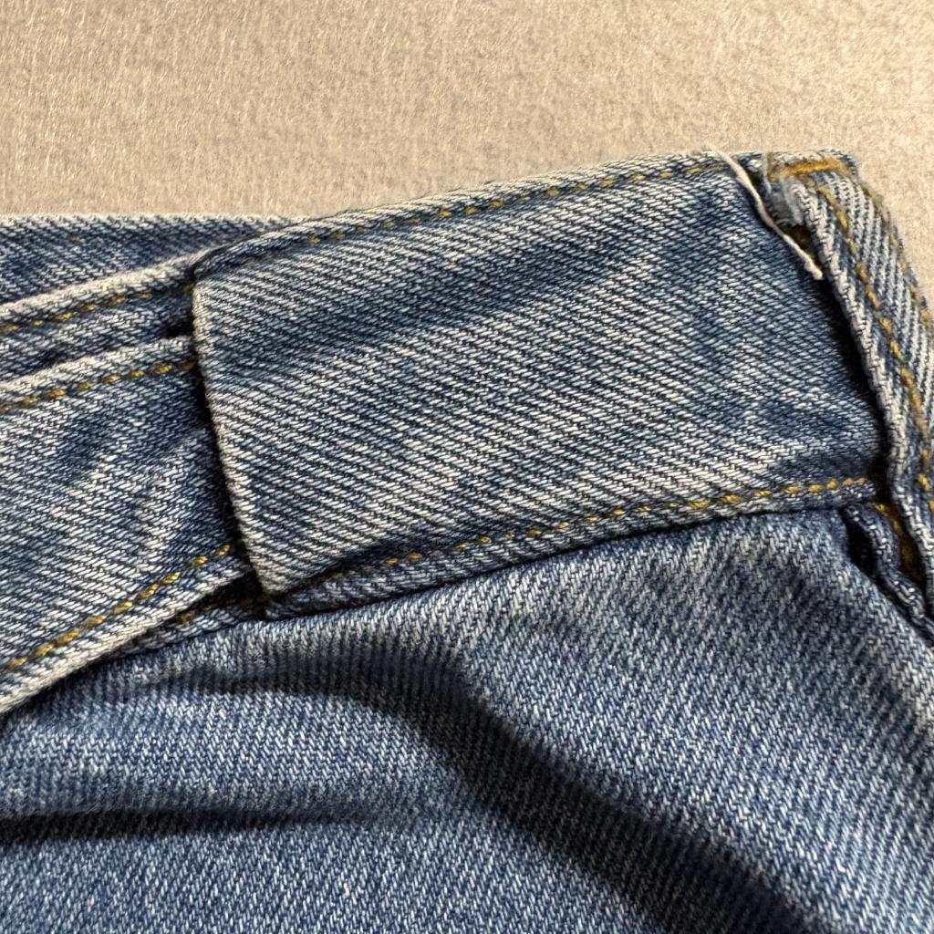 Scandia Woods Adjust-A-Band Jeans Mens 38M Blue Denim Expandable Waist Cotton