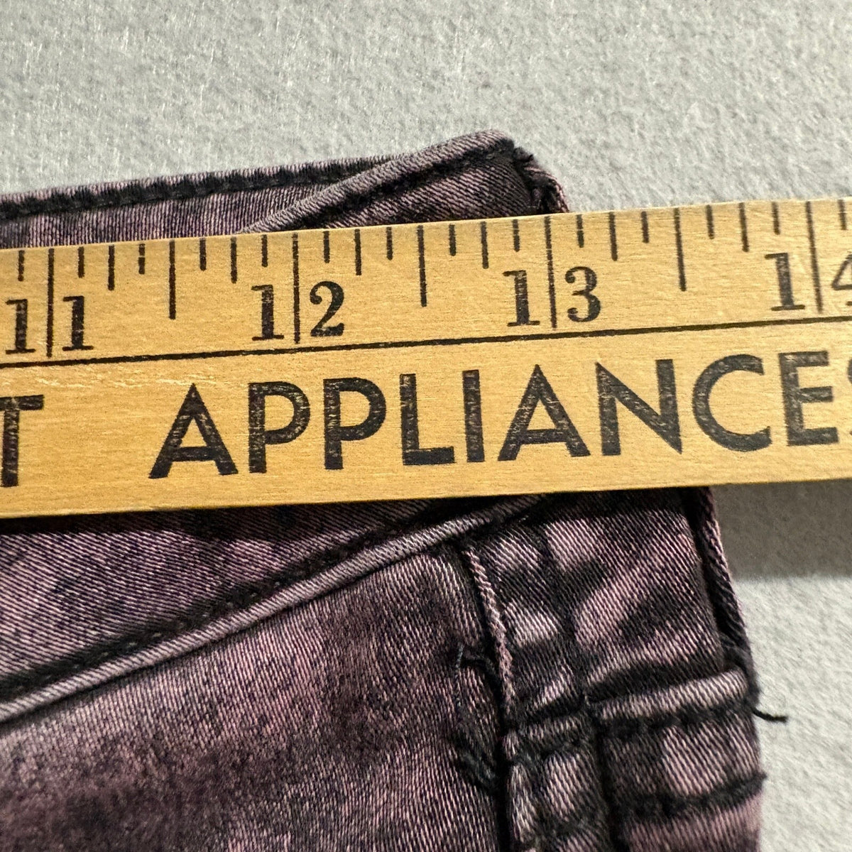 Celebrity Pink High Rise Ankle Skinny Jeans Womens Size 5/27 Acid Wash Purple