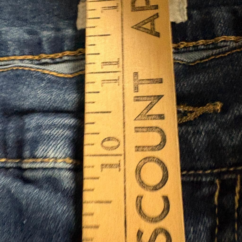 Bleu Women's High Rise Skinny Jeans Blue Denim Stretch Size 14