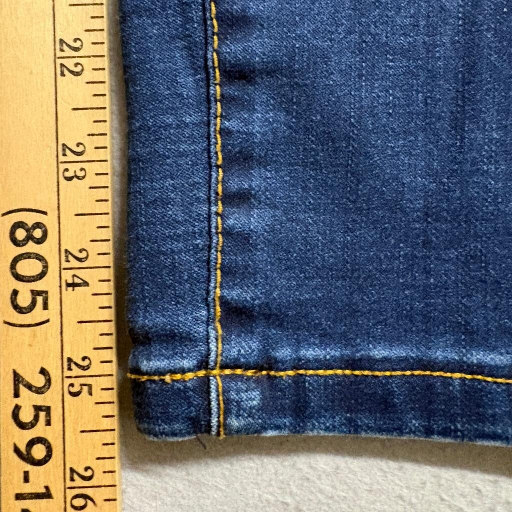 Rachel Rachel Roy Womens Jeans Size 6/28 Blue Denim Skinny Stretch Ankle Crop