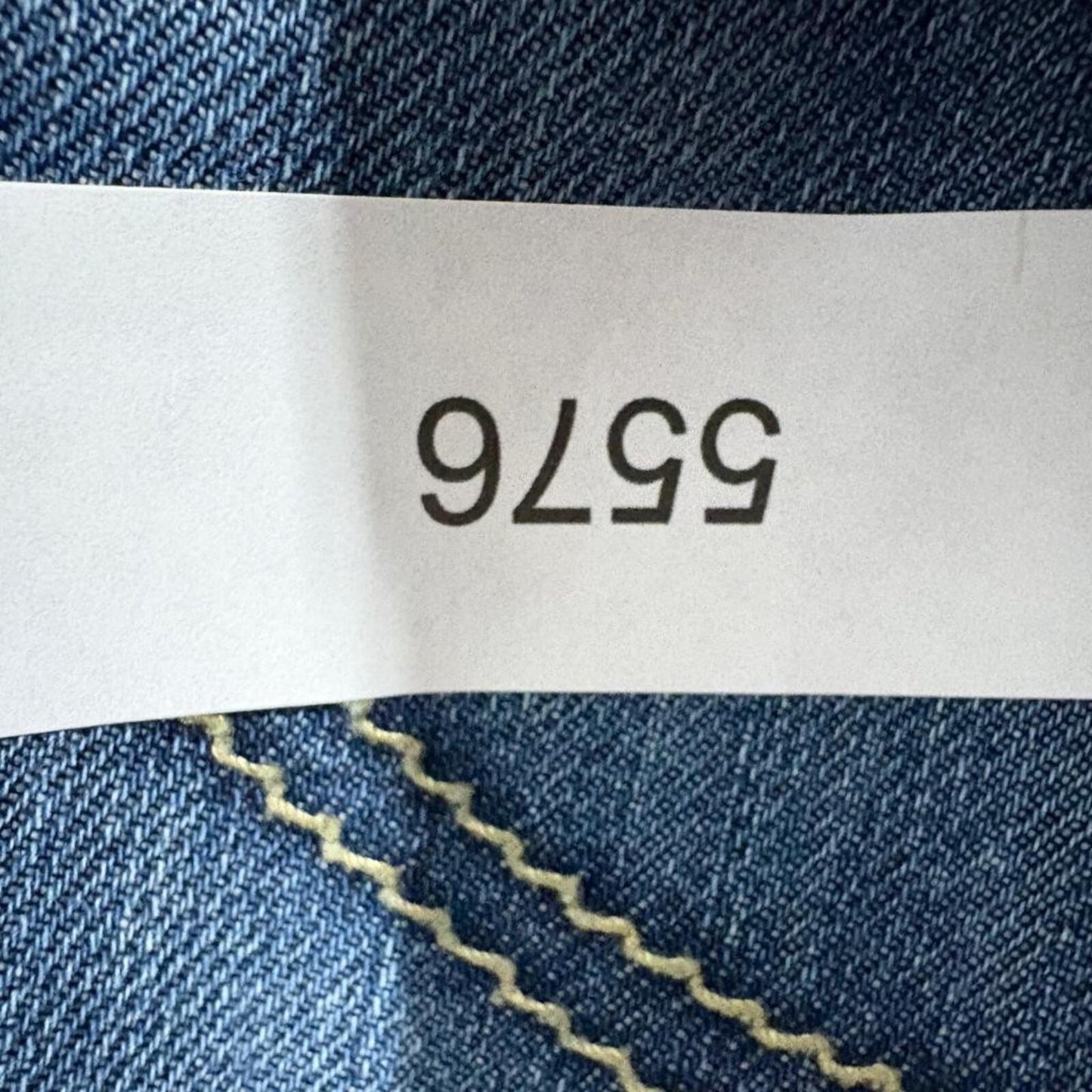 Levis 969 Jeans Mens 36x30 Blue Denim Straight Leg Workwear Casual