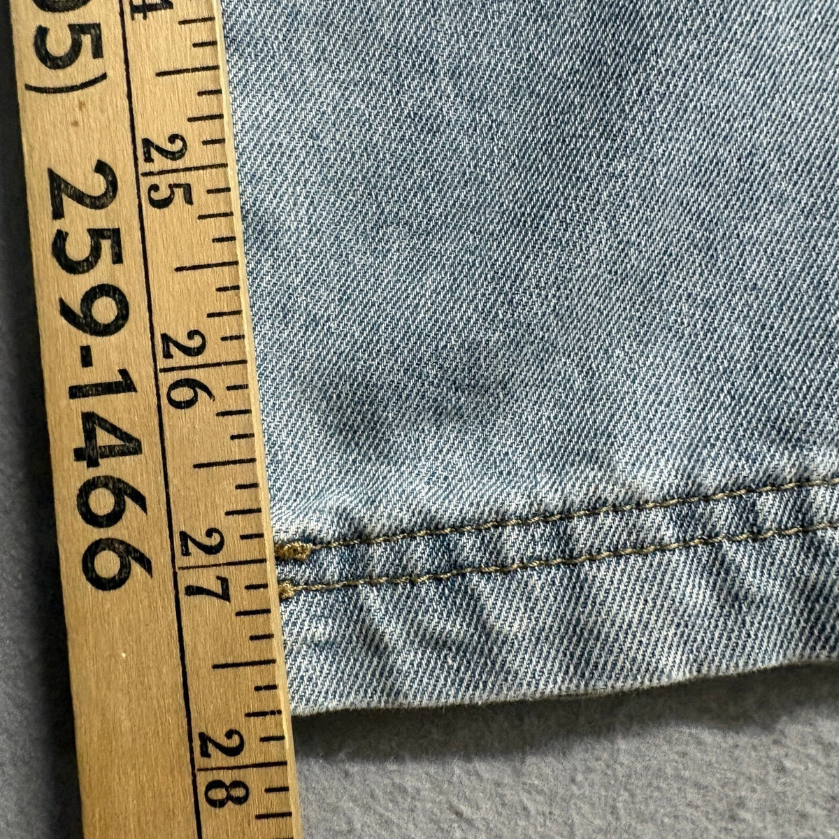 Sincerely Jules Cargo Jeans Womens 3/25 Light Wash Wide Leg High Rise Utility