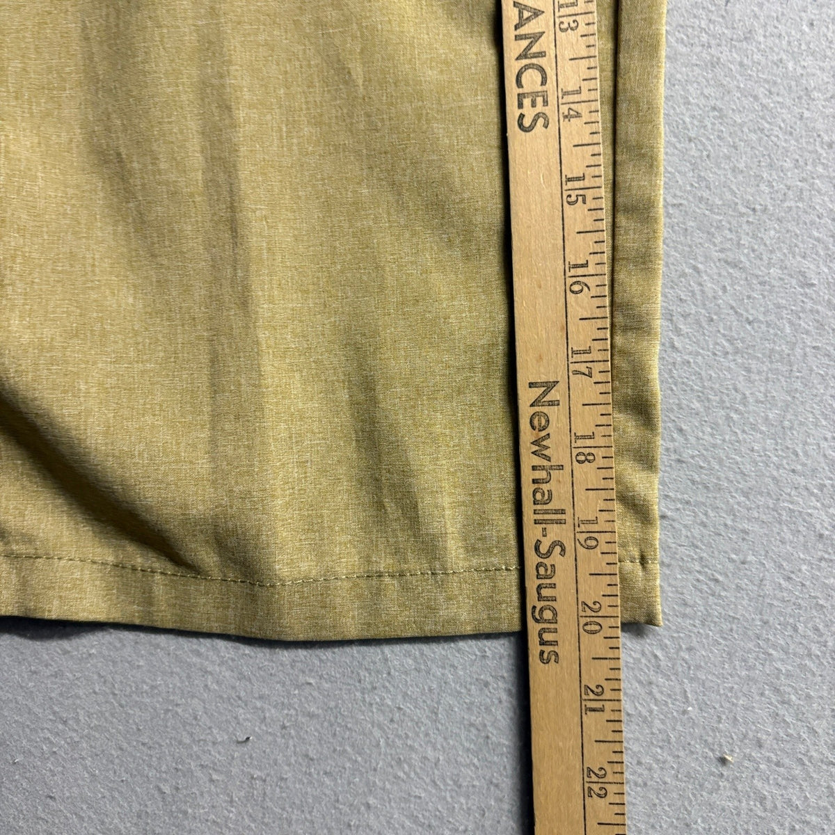 Levis 511 Slim Shorts Boys 18 Reg W29 Green Brown Polyester Blend Casual