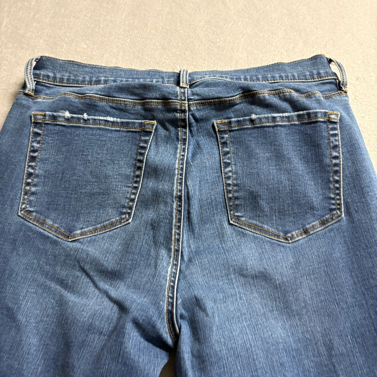 PacSun High Rise Skinny Jeans Womens Size 30 Medium Wash Distressed Ripped Denim