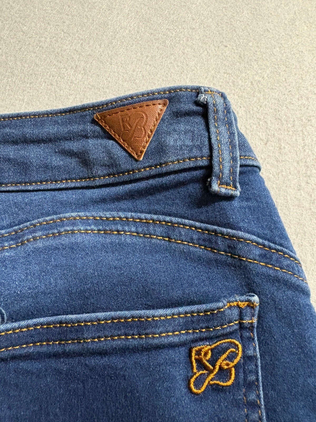 RED Bottoms Womens Jeans Size 9/29 Blue Skinny Stretch Denim Ankle Medium Wash