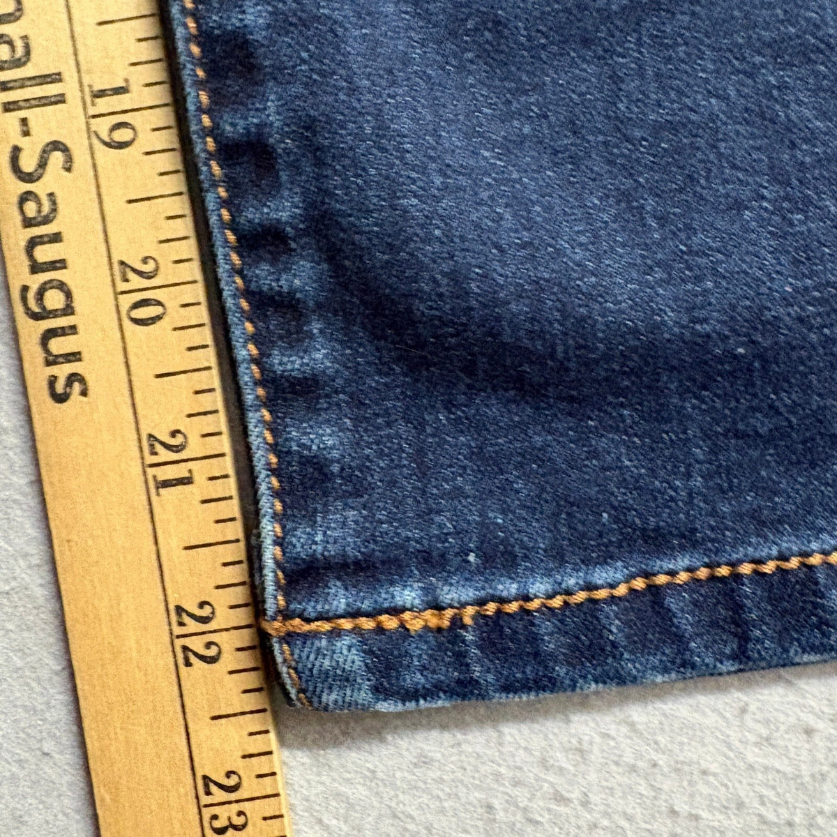 INC International Concepts Jeans Women 4 Blue Skinny Leg Crop Ankle Stretch