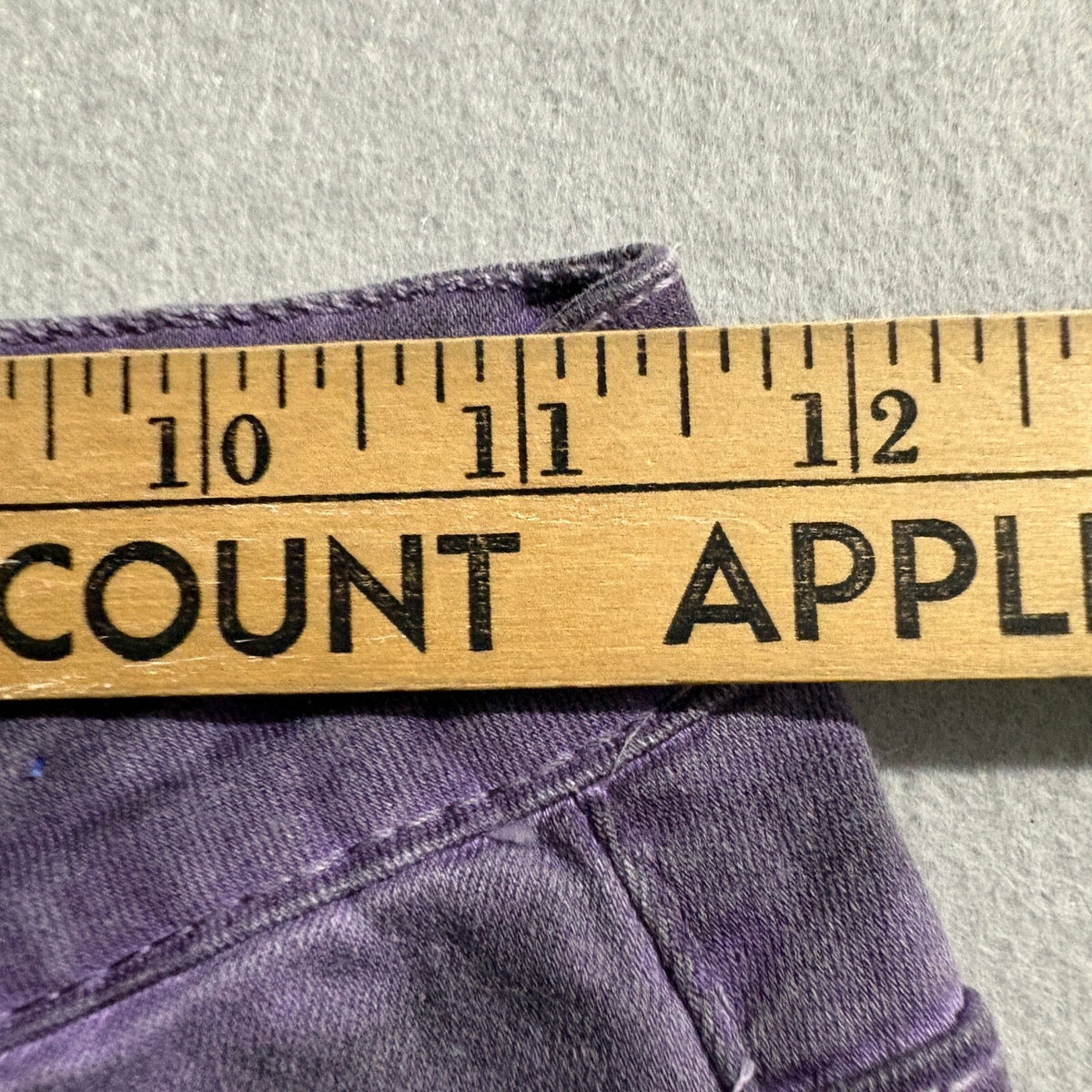 Bobore Purple Skinny Jeans Womens Size 28 S Cotton Stretch Denim Pants