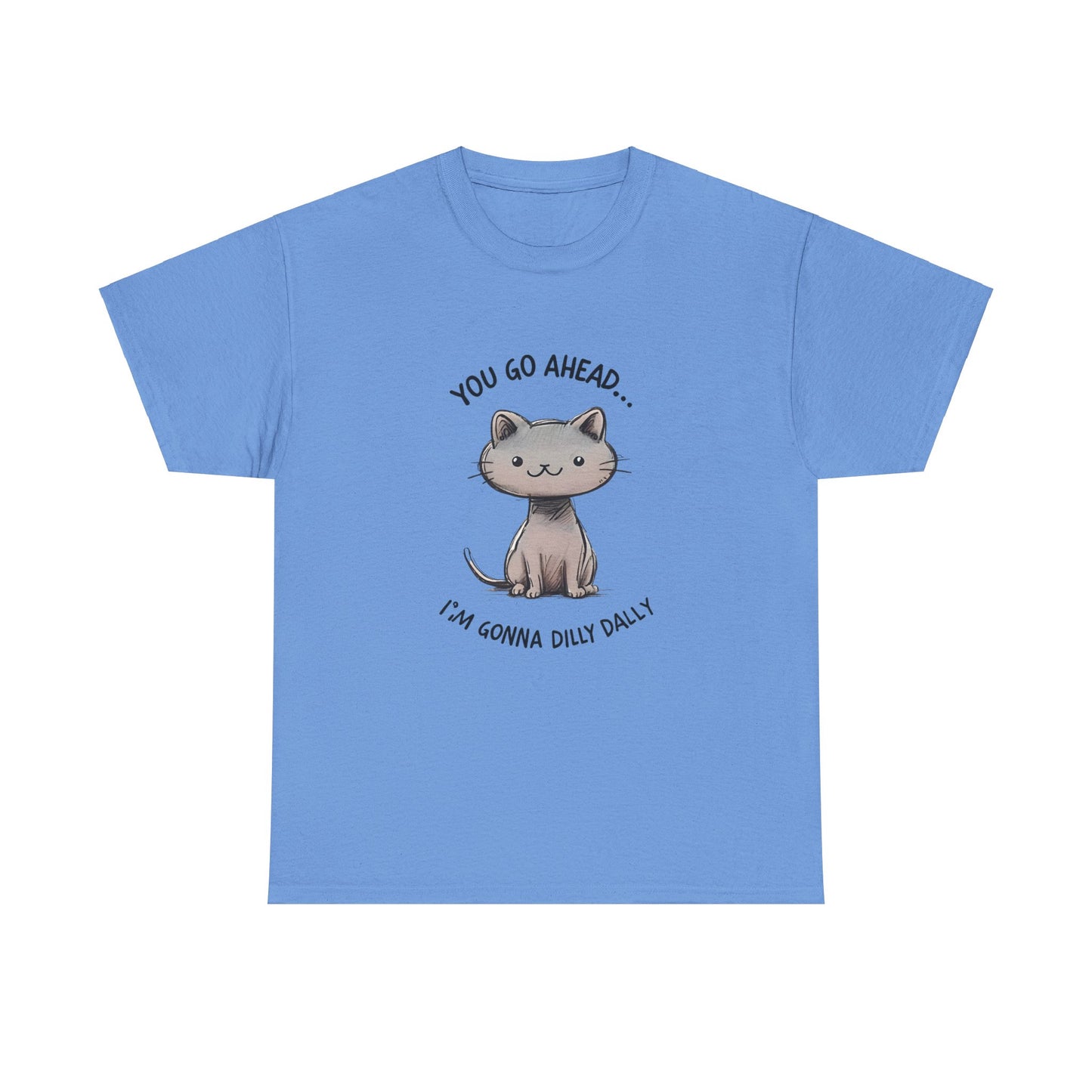 T-Shirt Fun Cat Dilly Dally