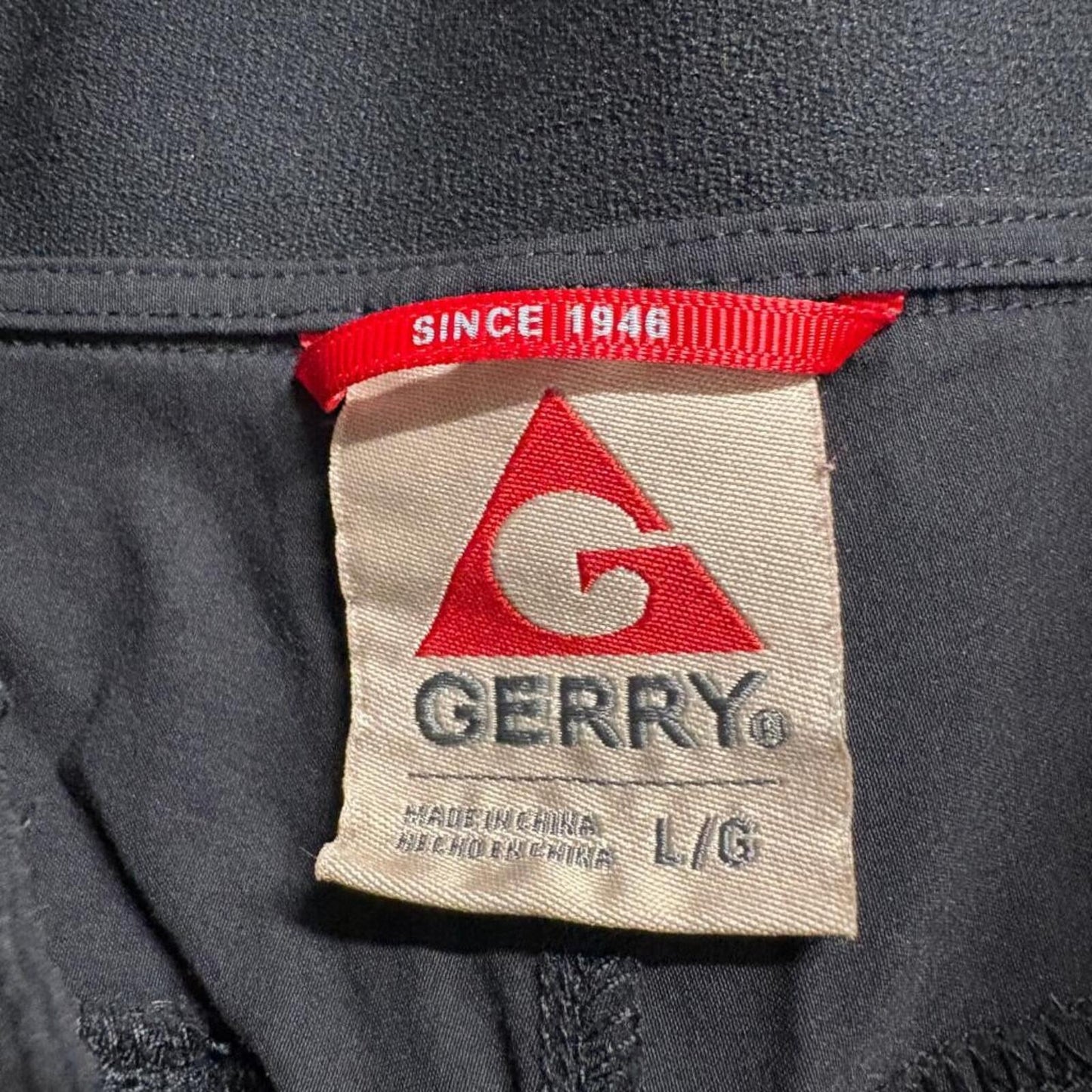 Gerry Womens Hiking Pants Size L Black Nylon Spandex Stretch Outdoor Activewear