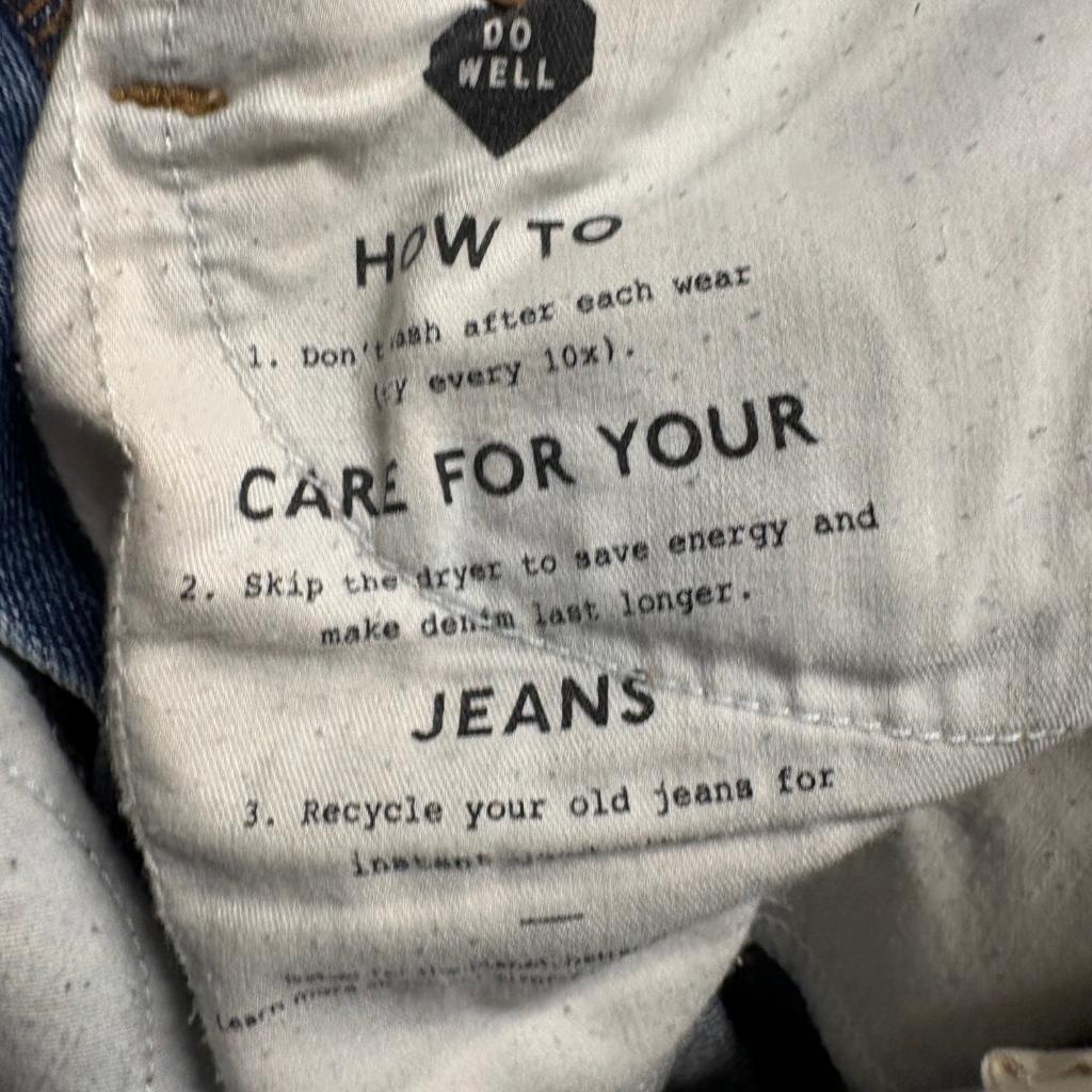 Madewell The Perfect Vintage Jean Womens 25P Petite Blue Stretch Denim Pants