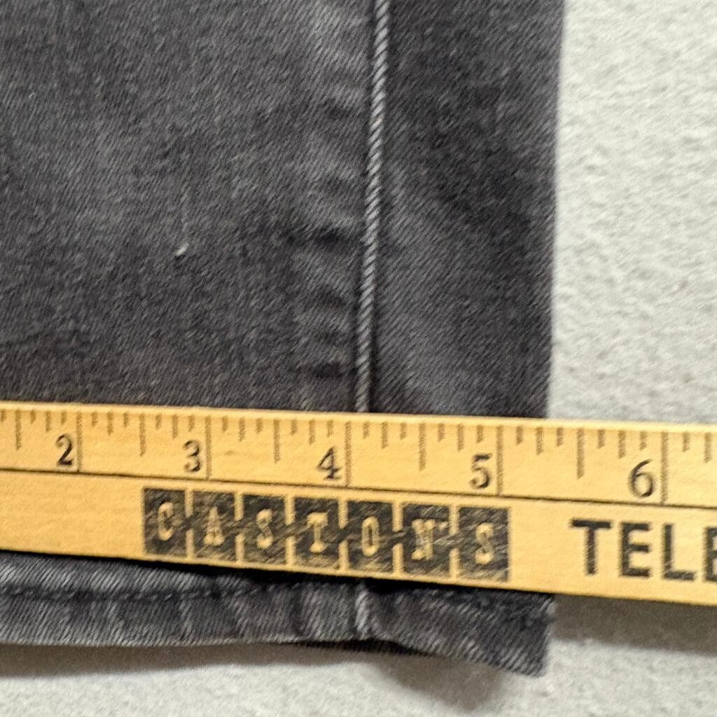 Levis 711 Skinny Jeans Womens 29 Gray Denim Stretch Pants Gray Wash
