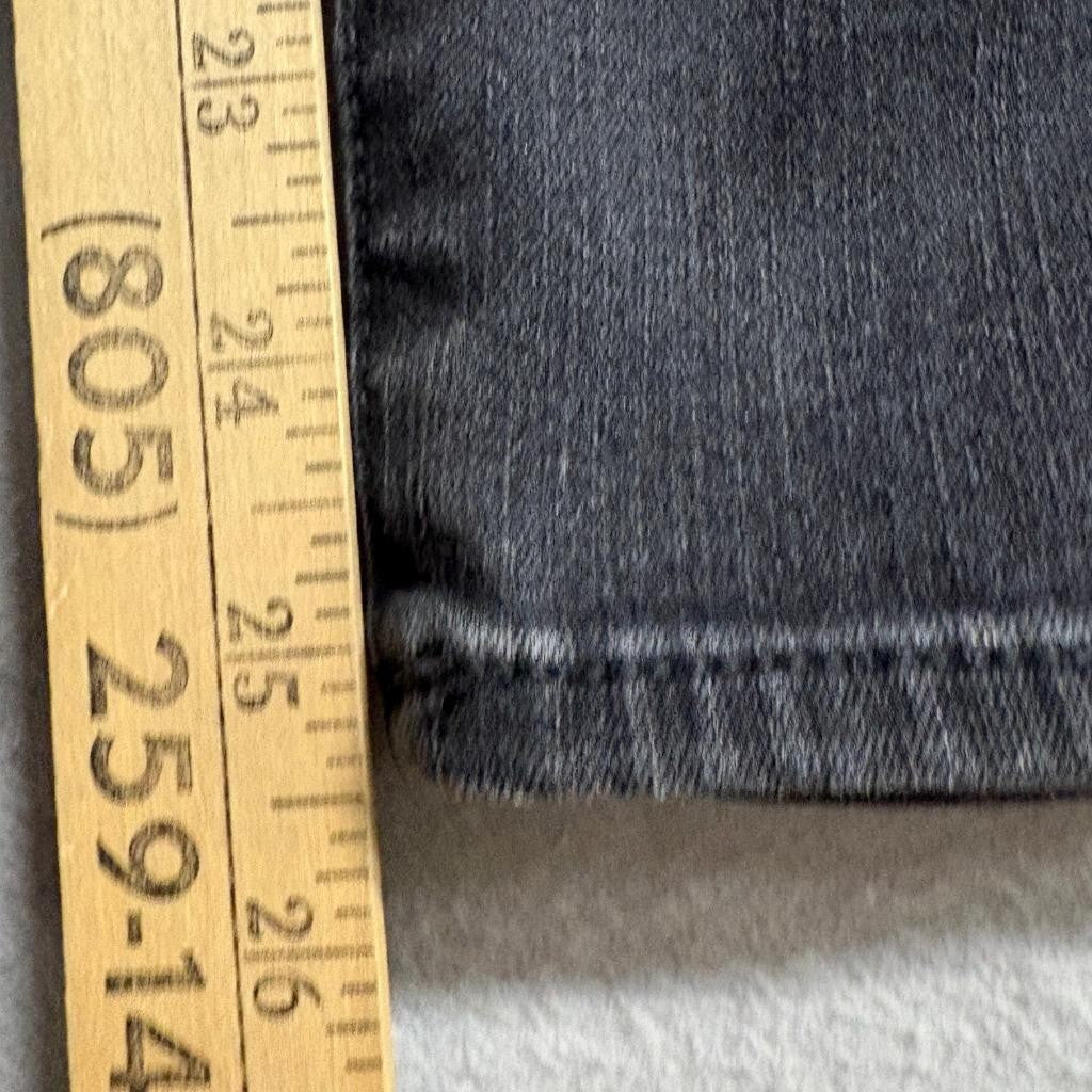 American Eagle Jeans Womens 2 Short Black Denim Skinny High Rise Stretch