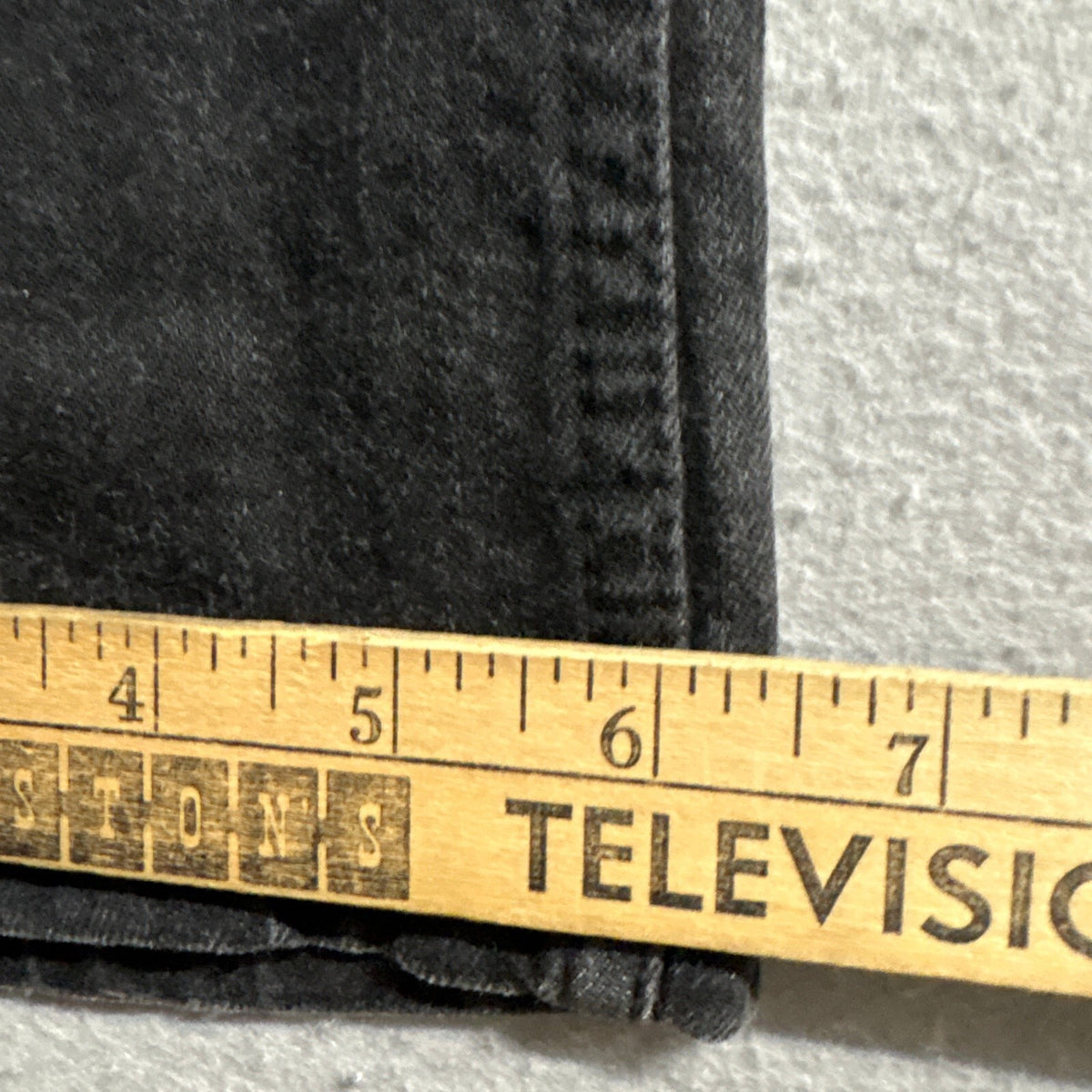 Levis 511 Slim Jeans Mens 28x28 Black Distressed Ripped Denim Pants 16 REG