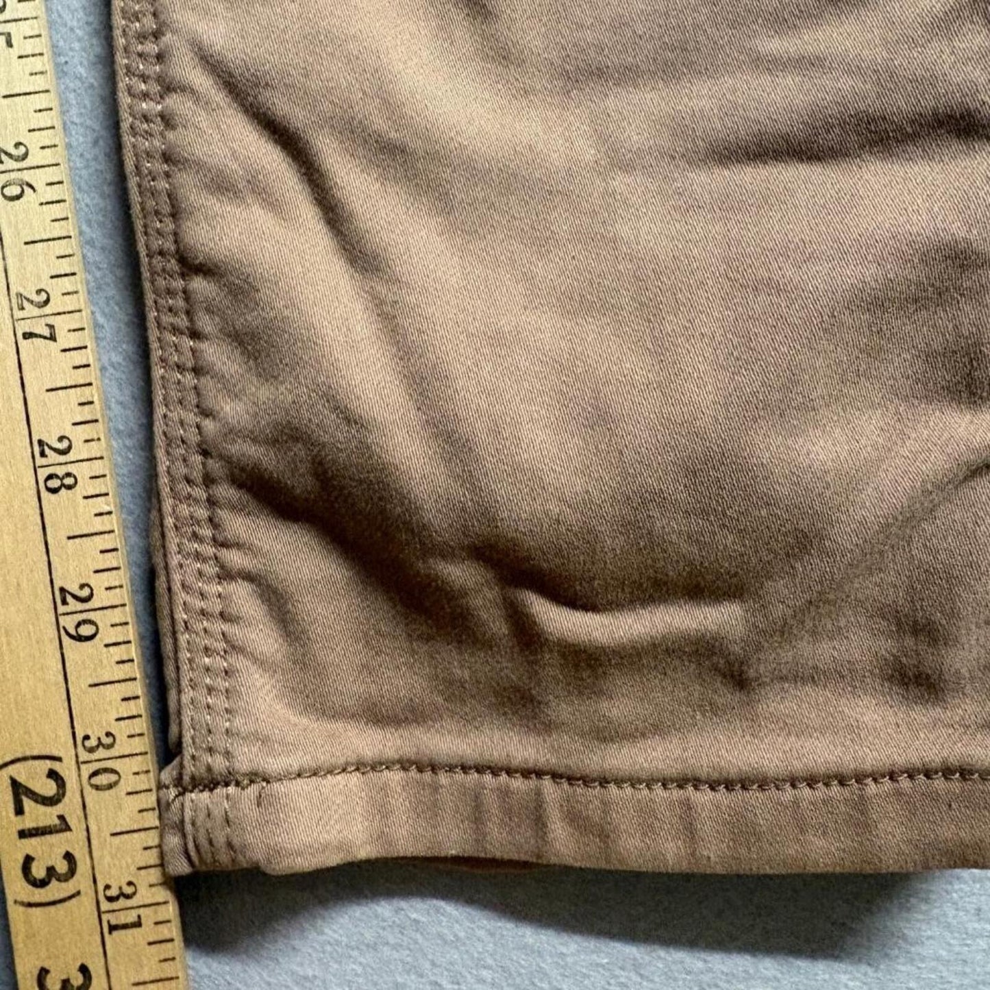 Duer No Sweat Pants Mens 30x32 N2X Slim Fit Brown Stretch Commuter Jeans