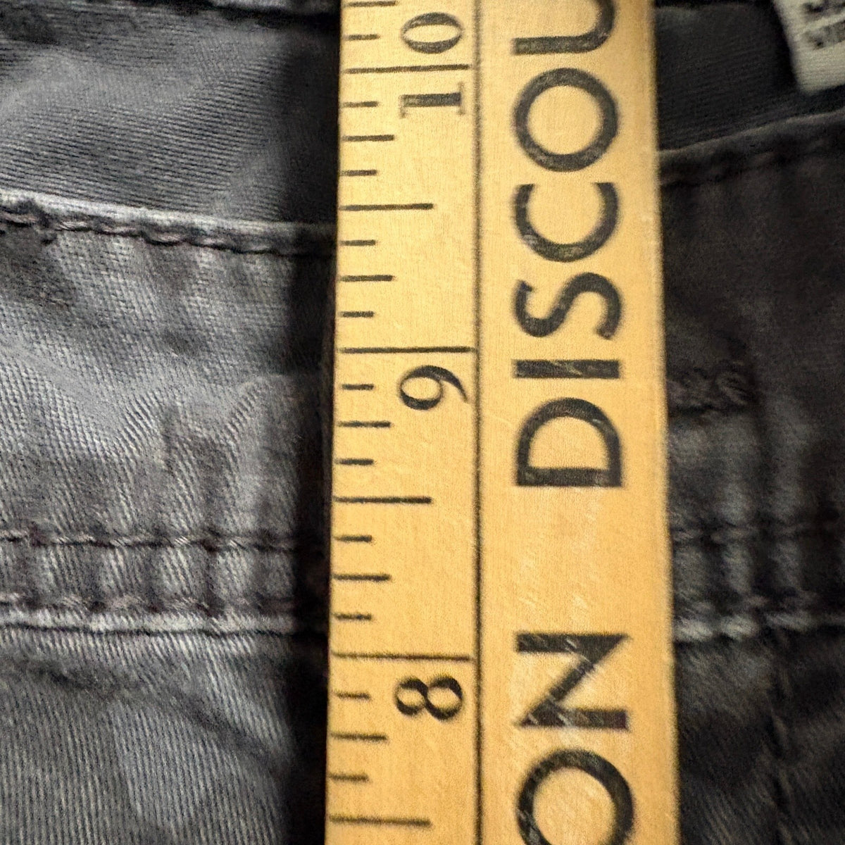 Supplies Womens Size 12 Cargo Pants Gray Camo Zipper Pocket Straight Leg Stretch