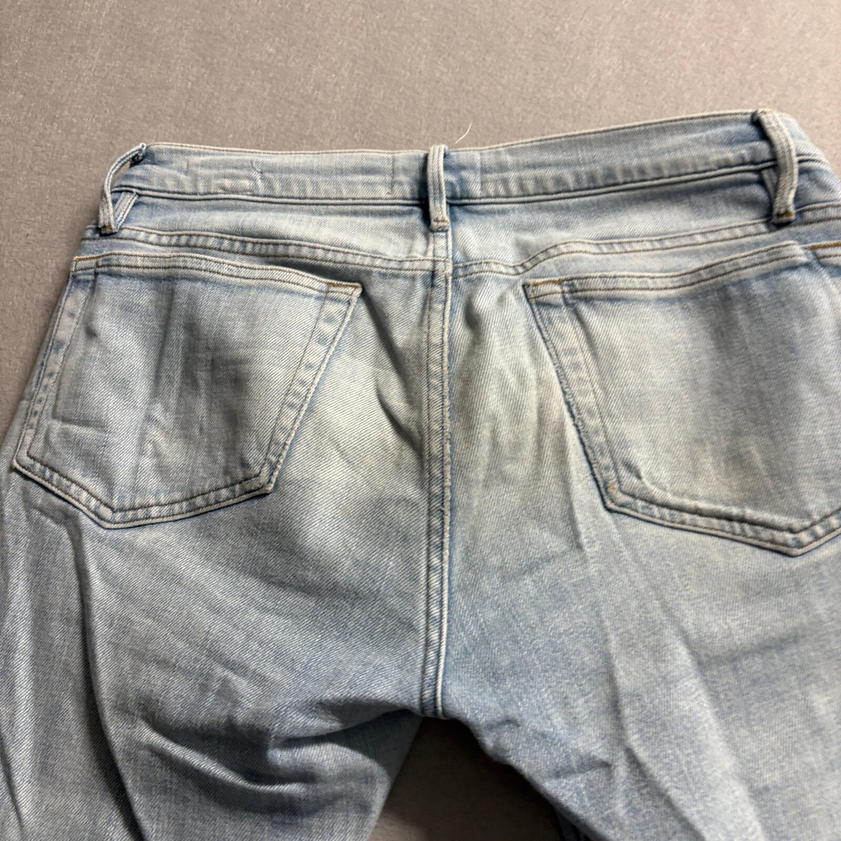 Frame Denim L'Homme Skinny Jeans Mens 30 Light Wash Distressed Blue Turkey
