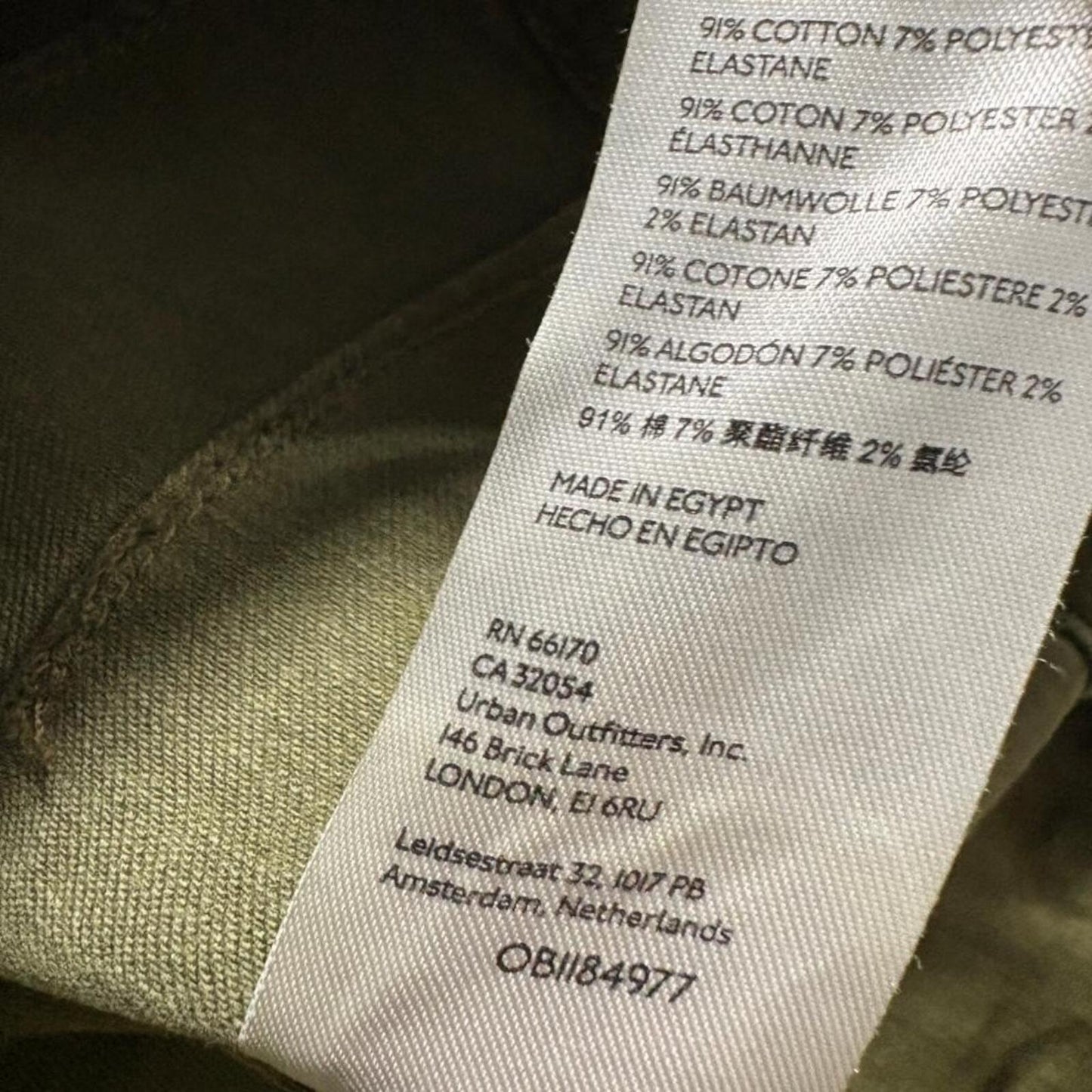 We The Free People Just Float On Flare Jeans Womens 29 Olive Green High Rise