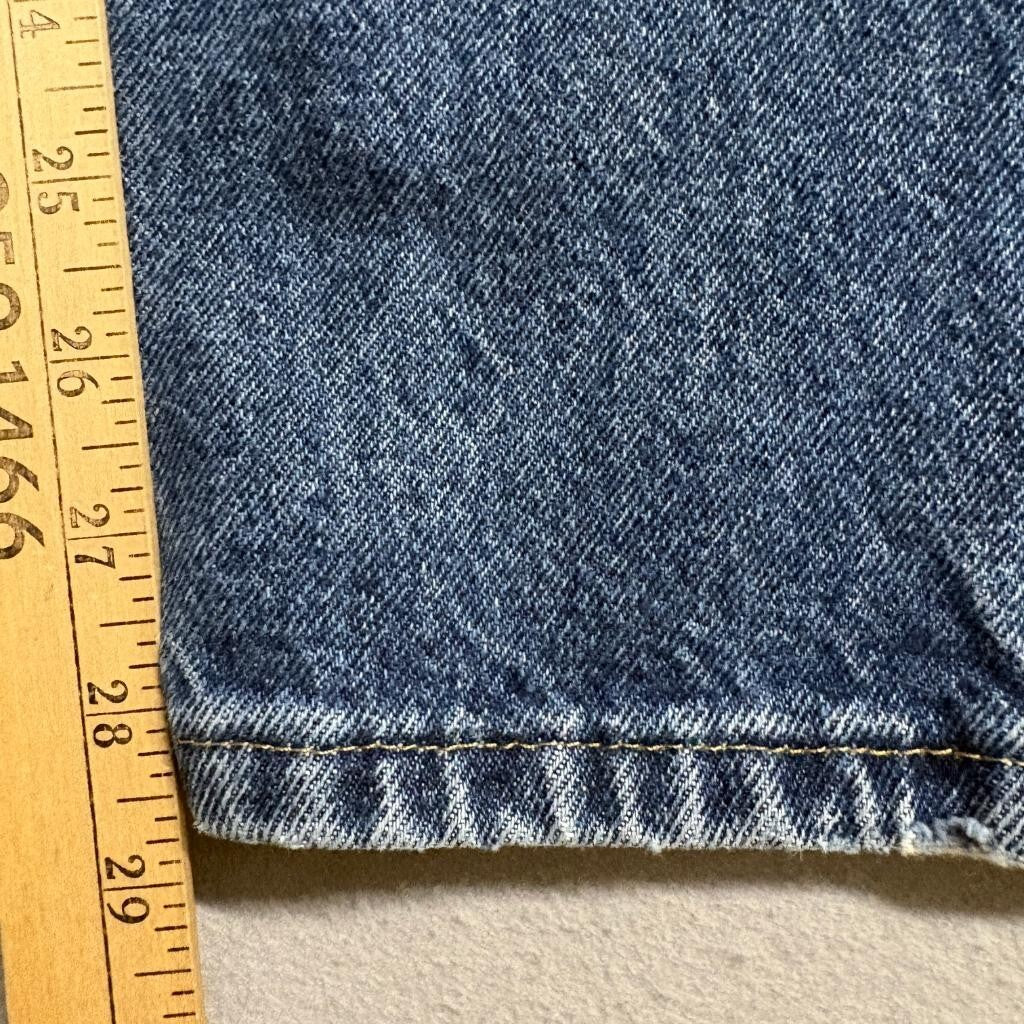 Wrangler Authentics Mens Jeans 30x30 Regular Fit Blue Denim 5-Pocket 96501MR