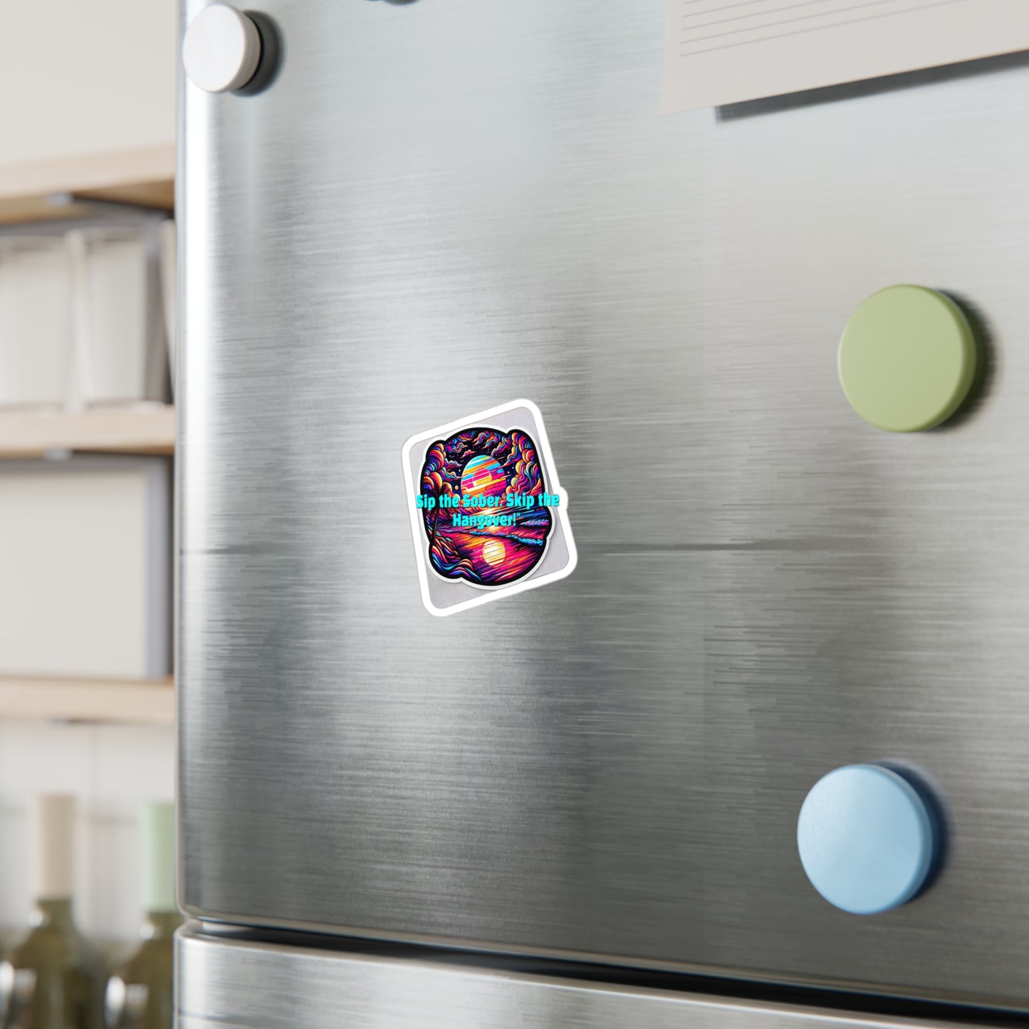 Sip The Sober Skip The Hangover – Sobriety Sticker