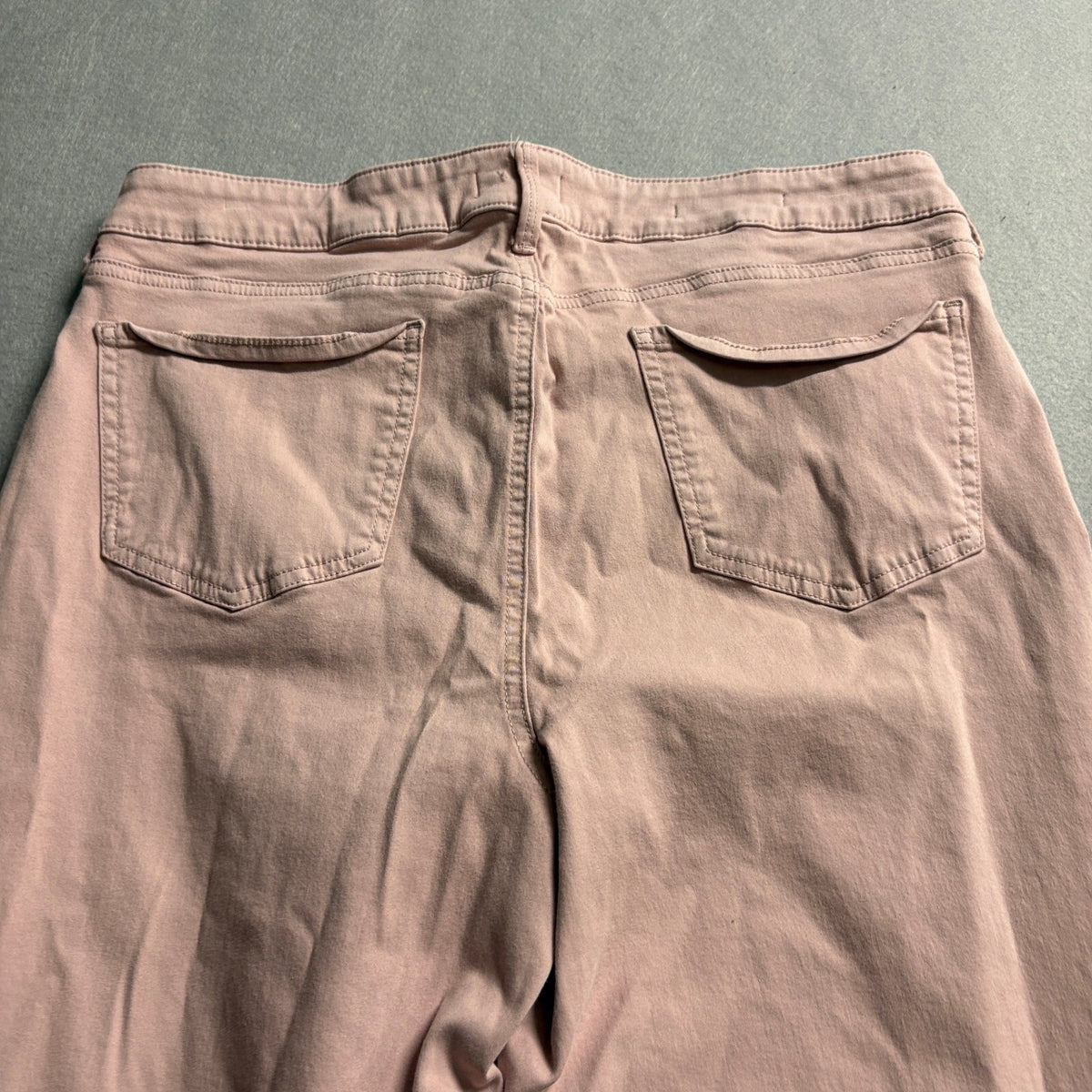 NYDJ Marilyn Straight Jeans Womens Size 14 Pink Lift Tuck Stretch Denim Pants