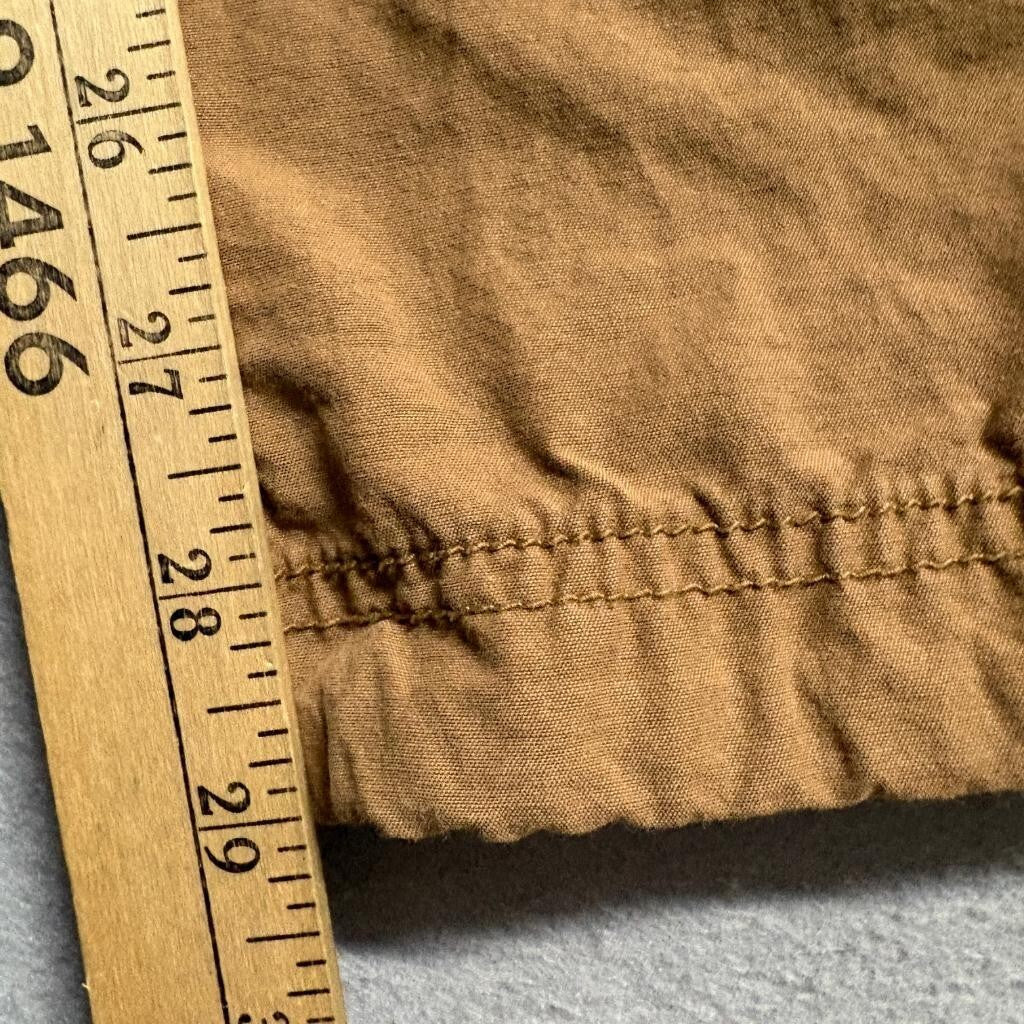 Aeropostale Active Utility Pants Mens XS Brown Cargo Jogger Drawstring Cotton