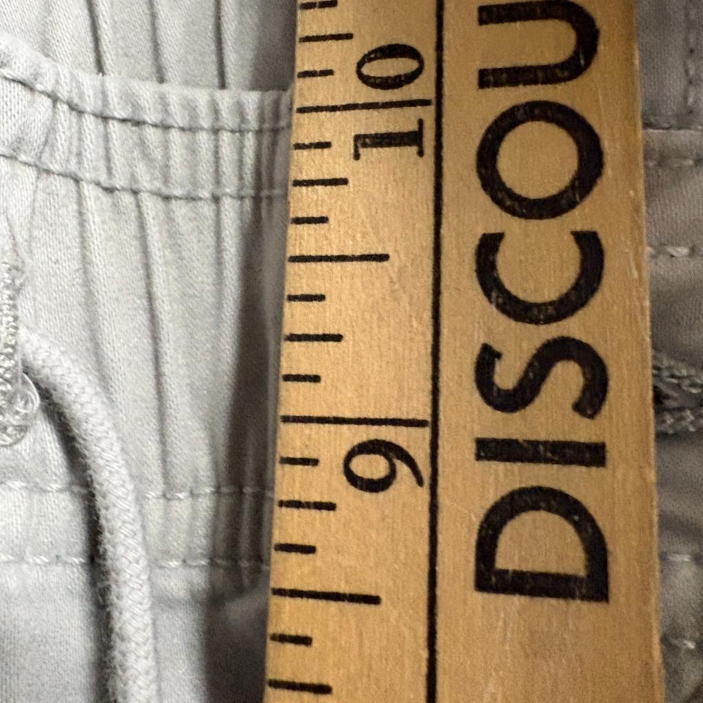 American Eagle Outfitters Womens Jogger Pants Size 6 Gray Elastic Waist Cargo