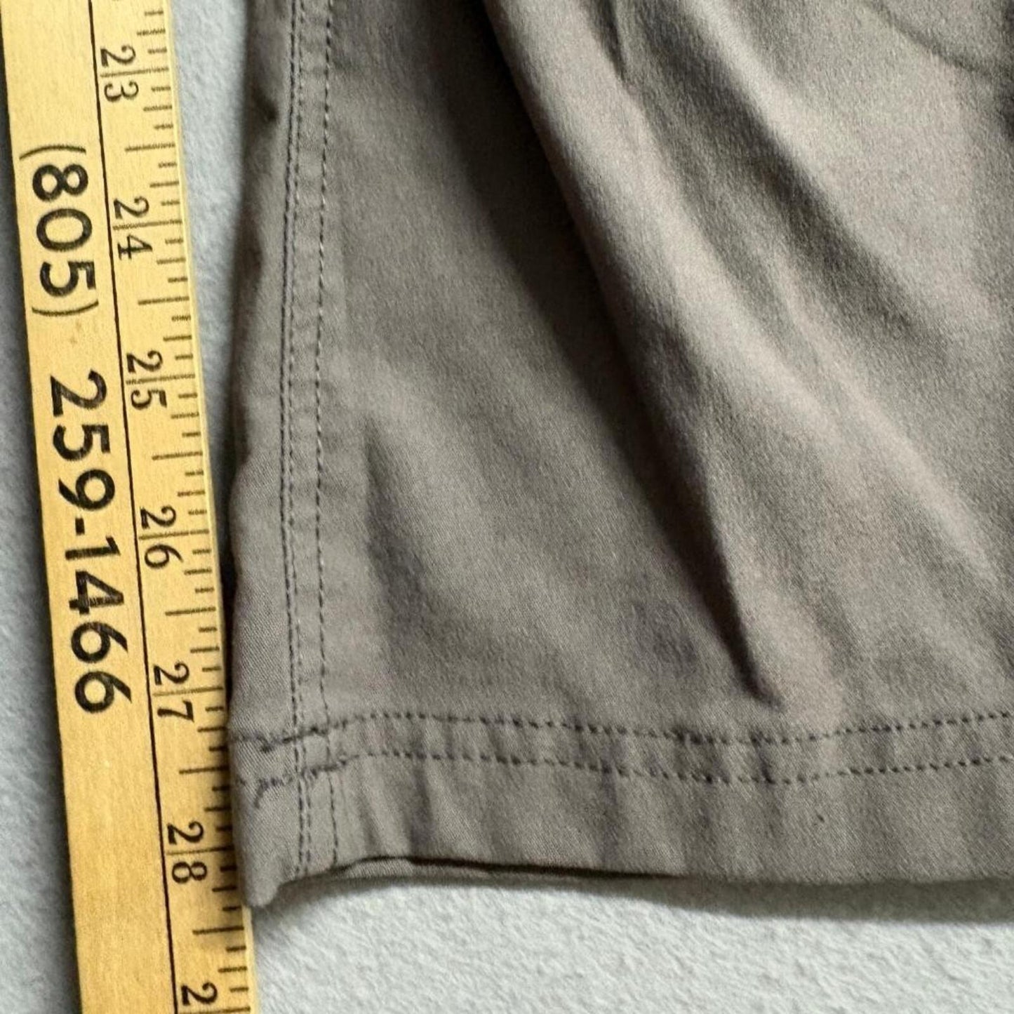 Prana Halle Pants Womens 8 Regular Brown Straight Fit Stretch Hiking Outdoor