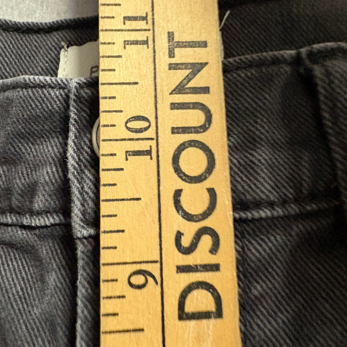 PacSun Stretch Wide Leg Jeans Womens Size 25 Gray Denim High Rise