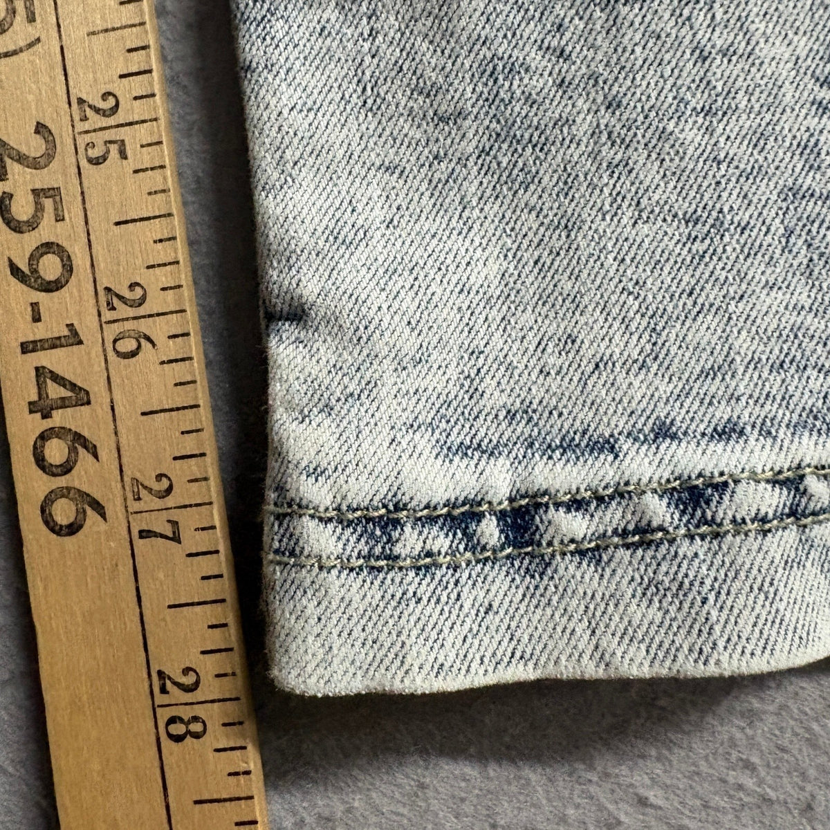 Refinery Republic Cargo Jeans Womens 30 Acid Wash Blue Denim Utility Pockets