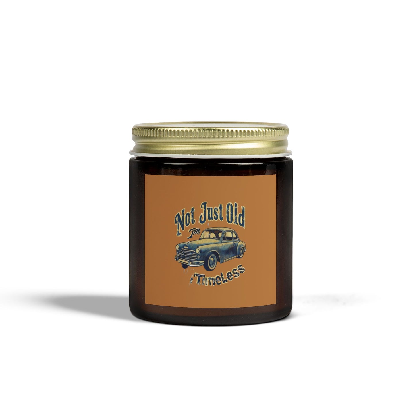 Not Just Old I'm Classic Scented Candles, Coconut Apricot Wax (4oz, 9oz) Printify